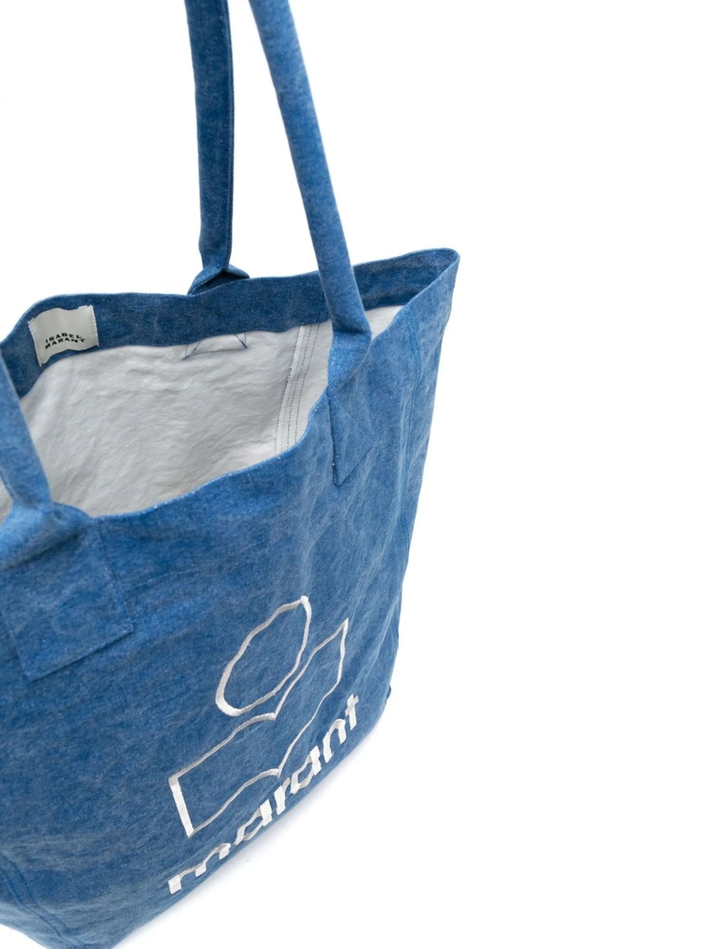 Yenky logo-embroidered tote bag
