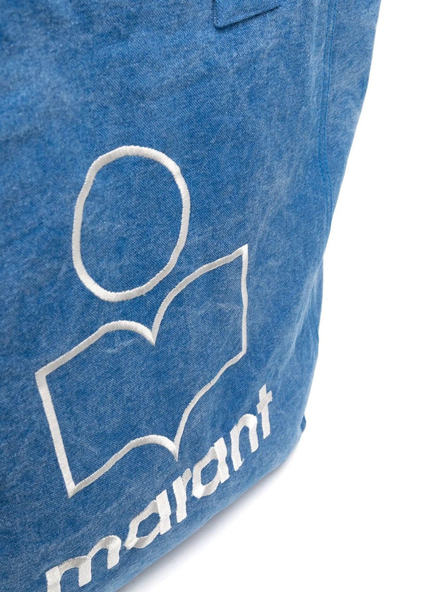 Yenky logo-embroidered tote bag