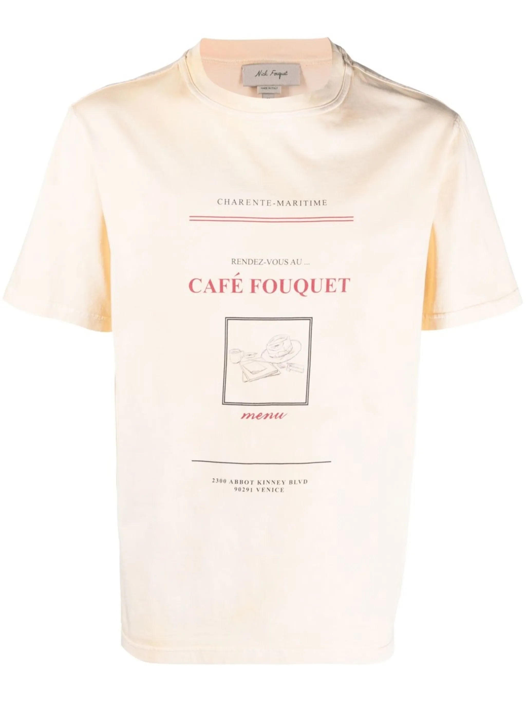 graphic-print short-sleeve T-shirt