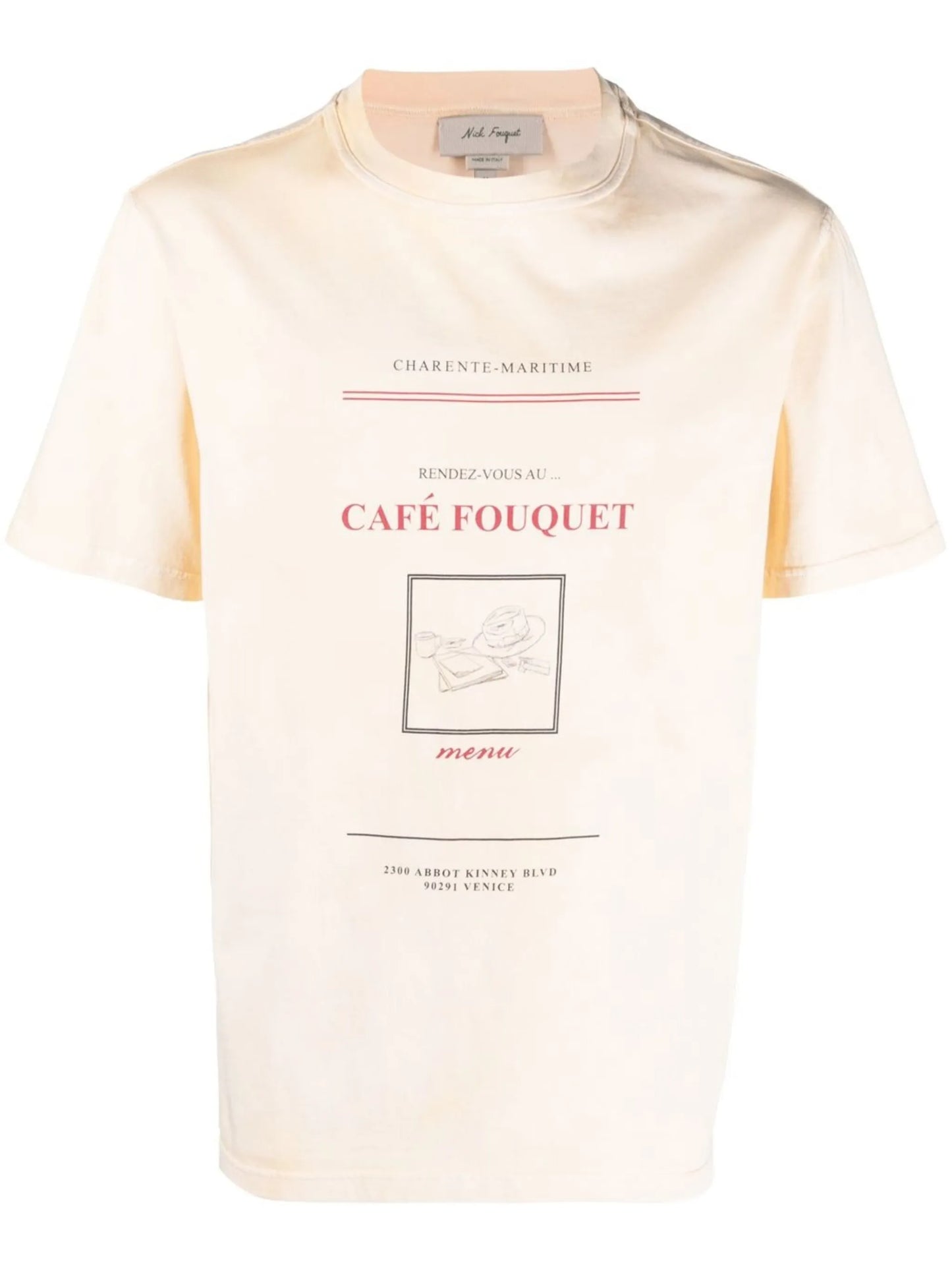 graphic-print short-sleeve T-shirt