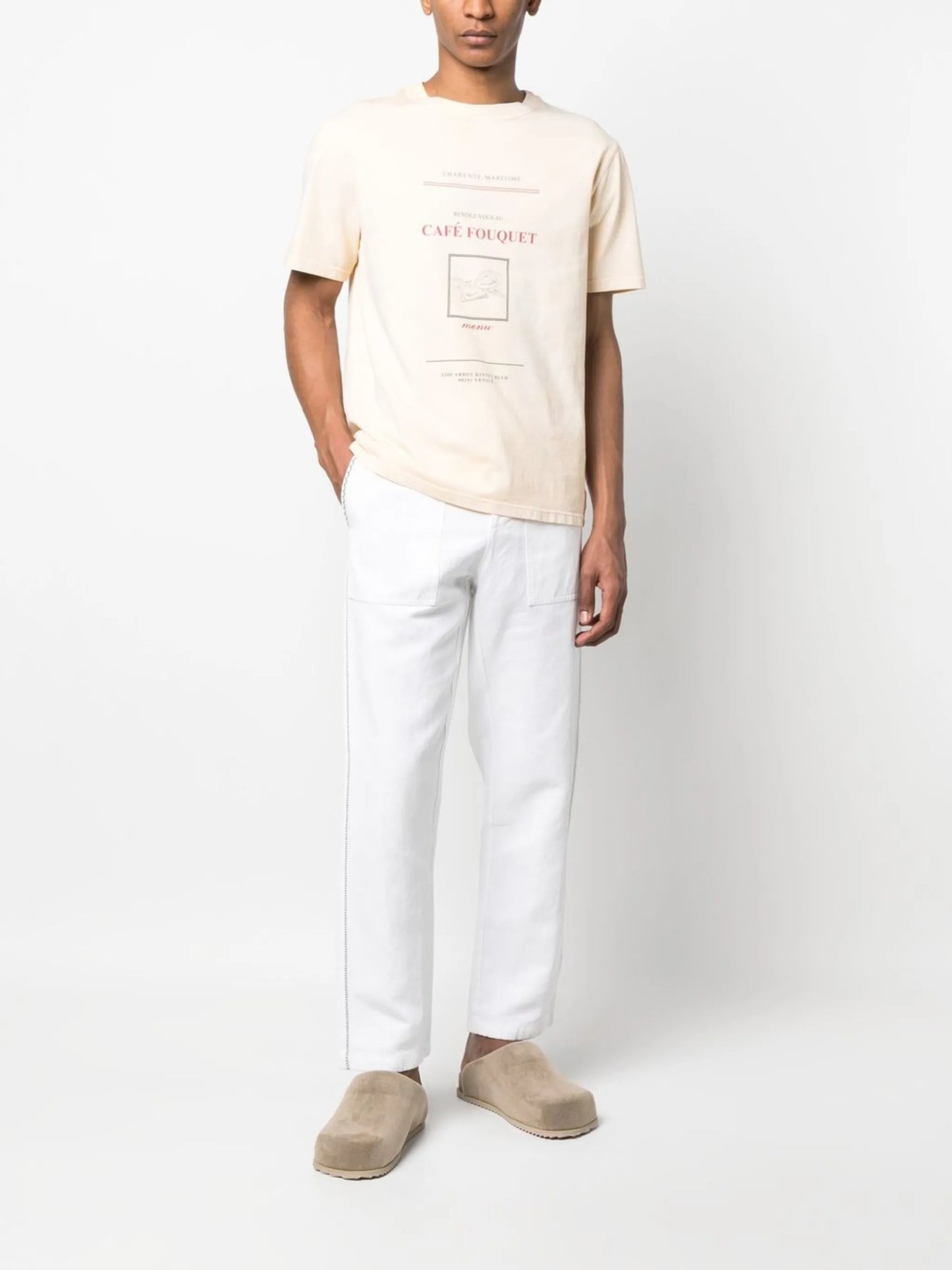 graphic-print short-sleeve T-shirt