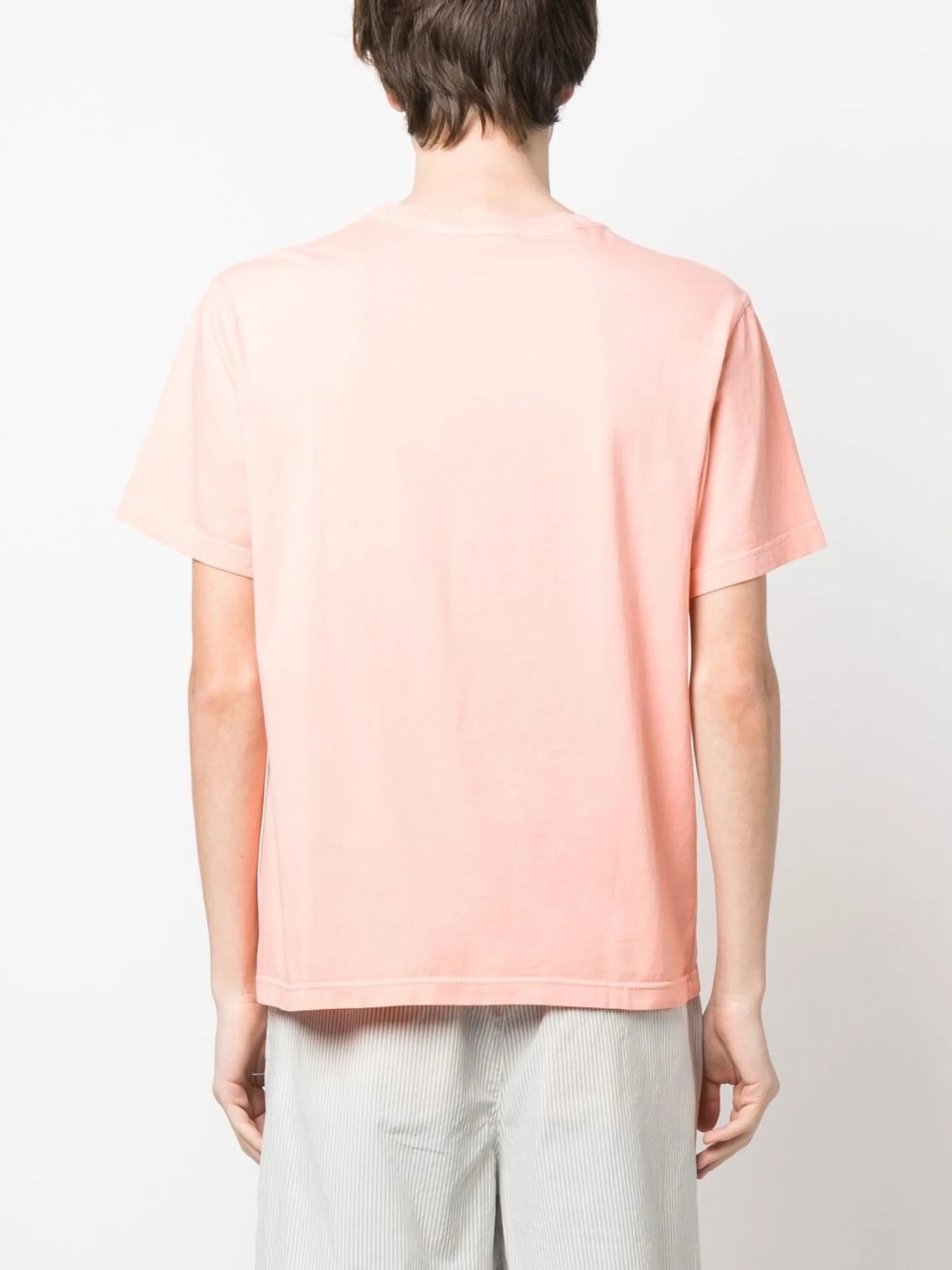 embroidered-motif short-sleeve T-shirt