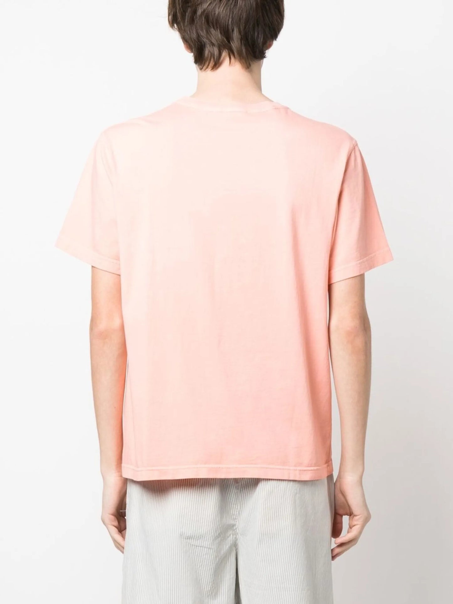 embroidered-motif short-sleeve T-shirt