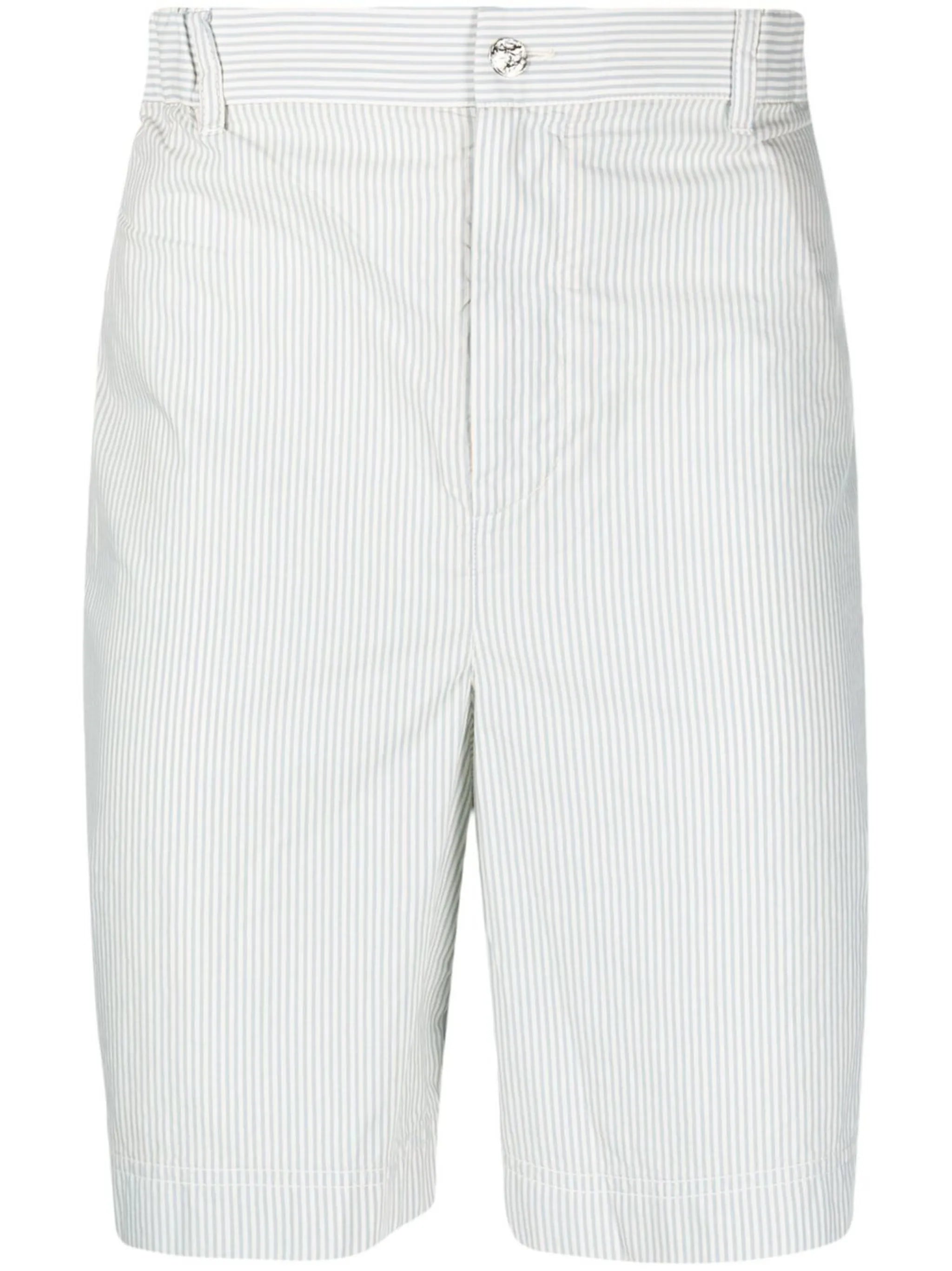 striped chino shorts
