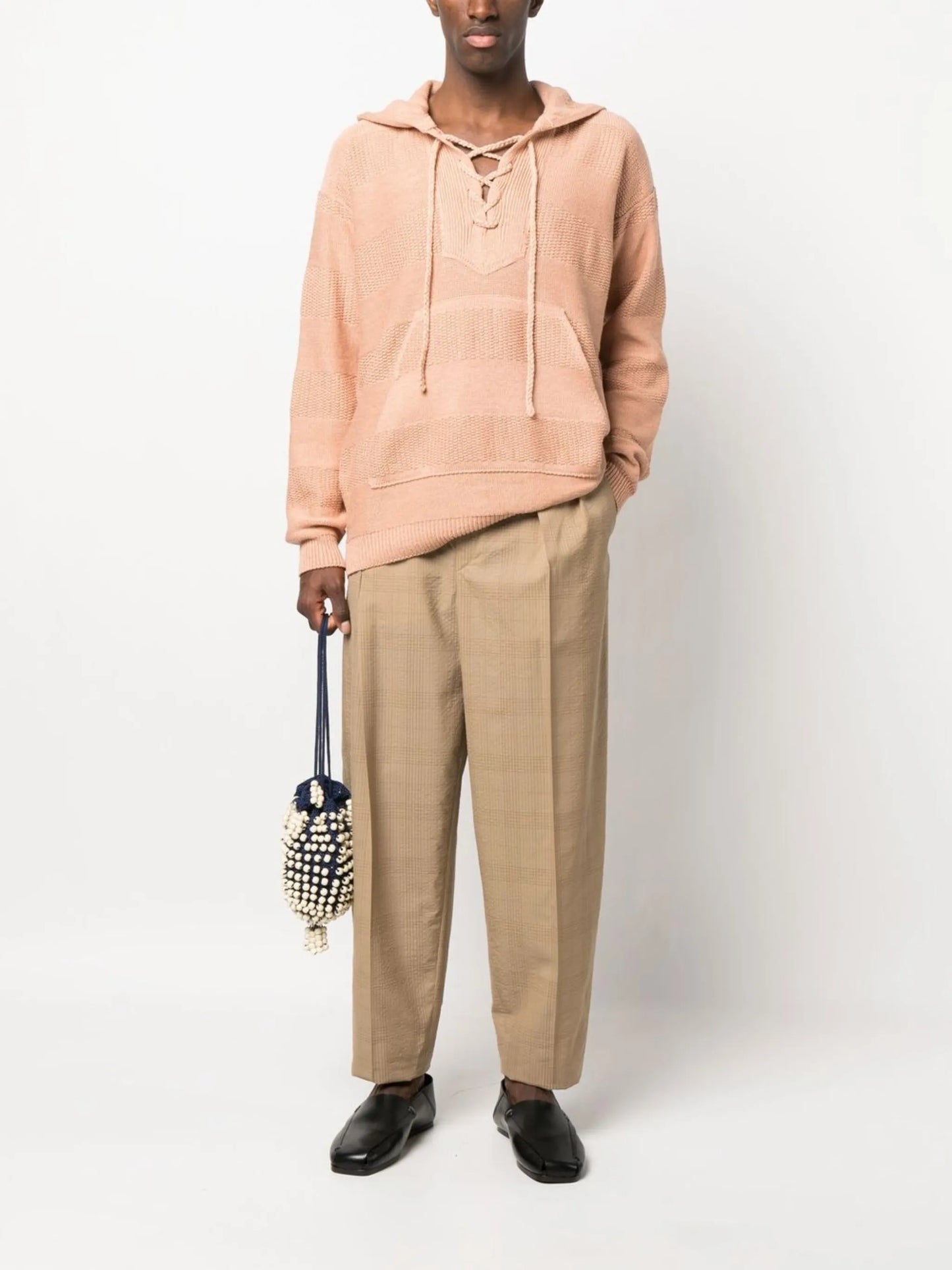 knitted hoodie sweater
