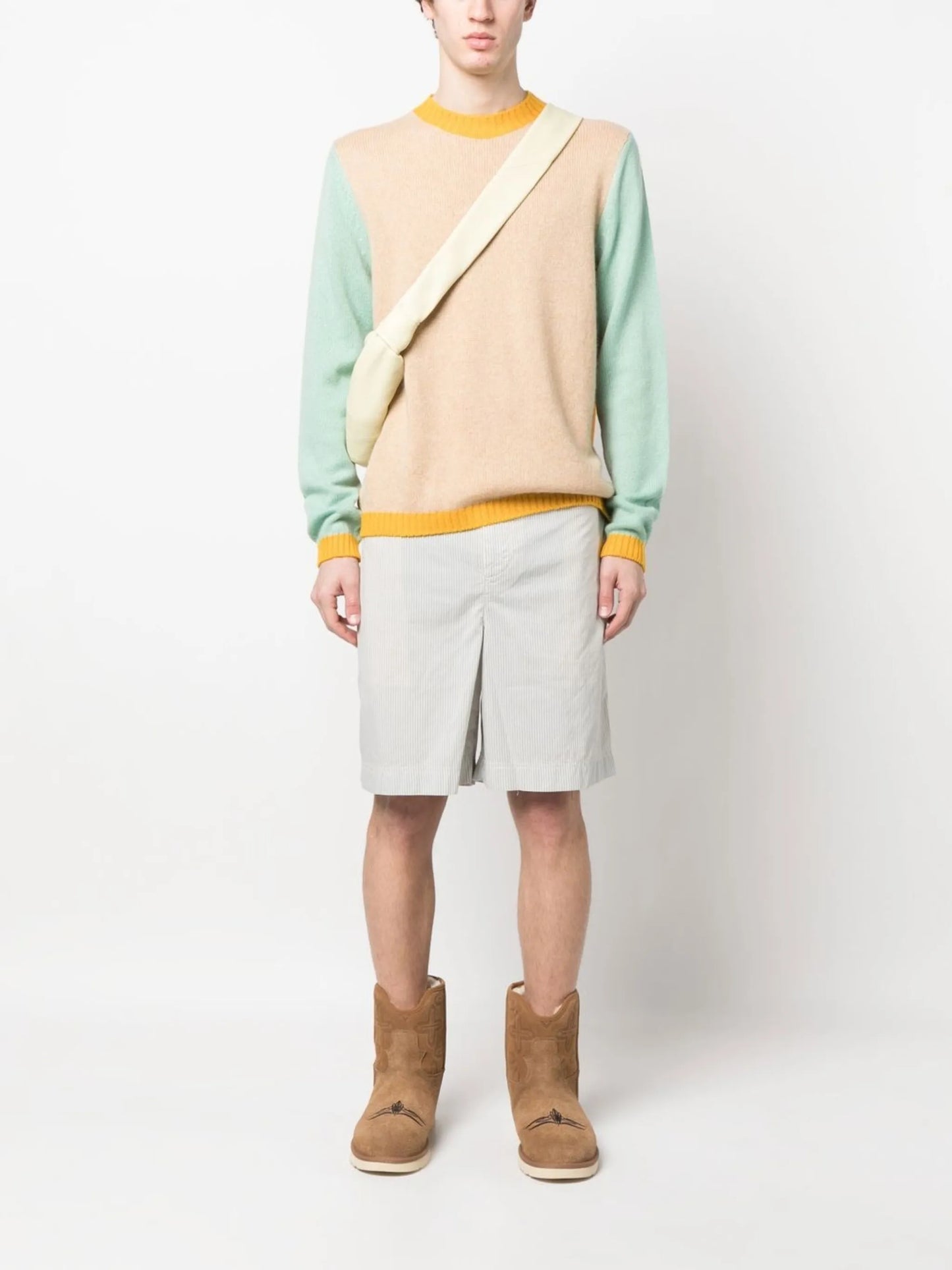 crew neck cashmere sweater