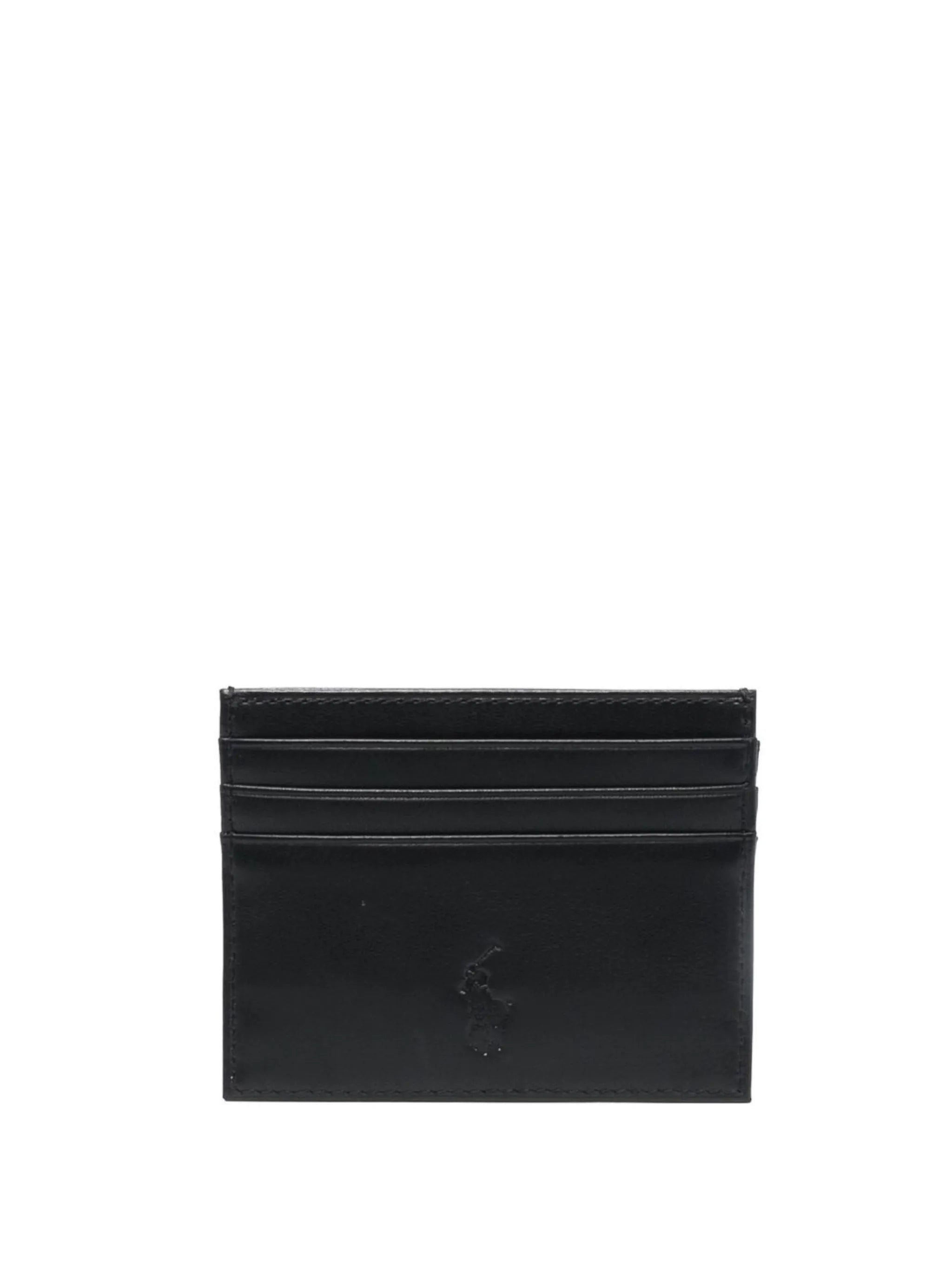 logo-stamp cardholder and belt set