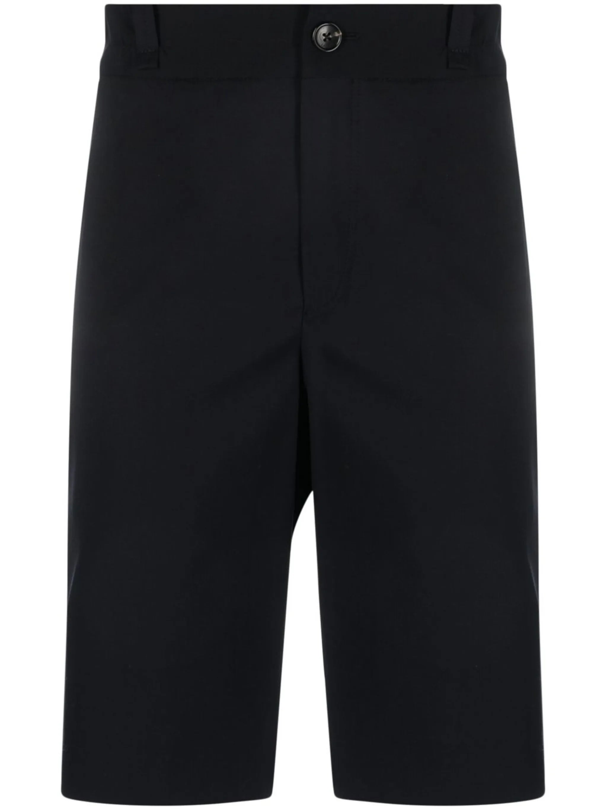 tailored knee-length shorts
