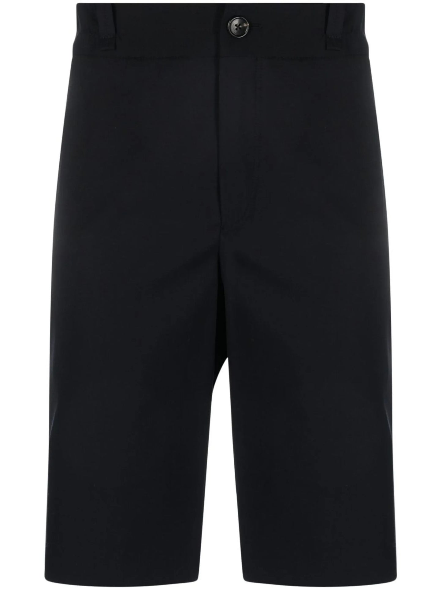 tailored knee-length shorts