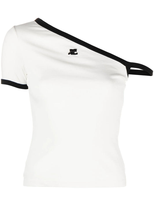 asymmetric T-shirt