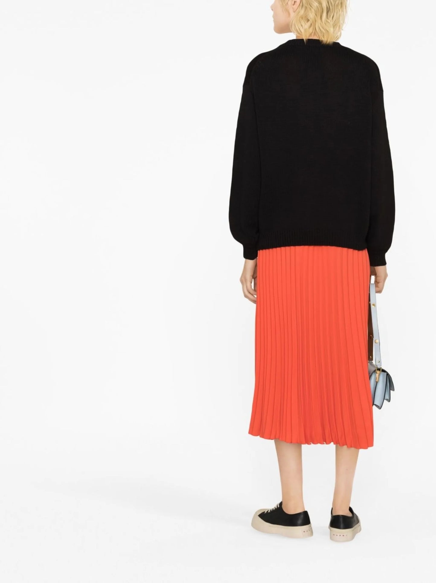 logo intarsia jumper