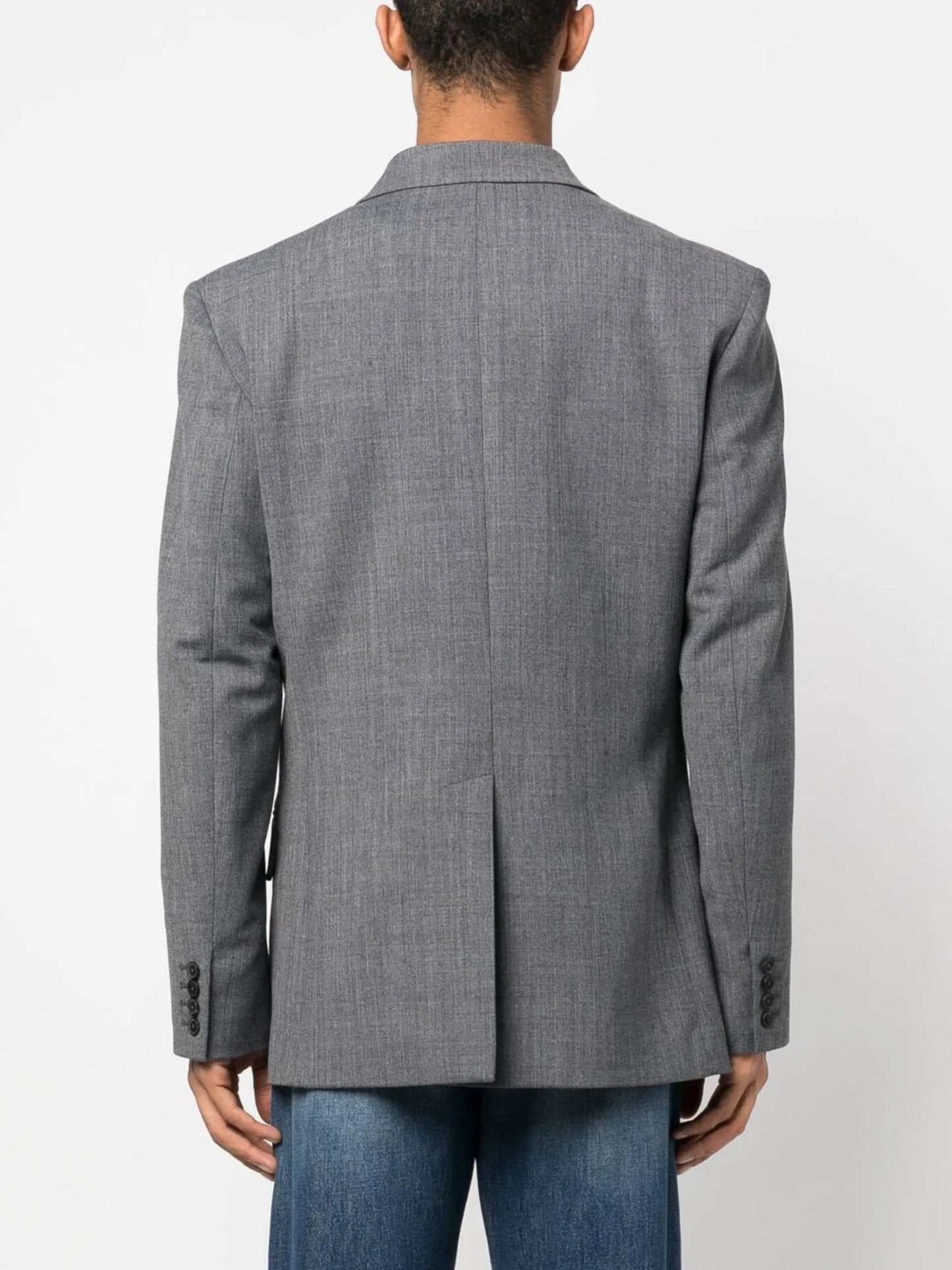 double-breasted blazer