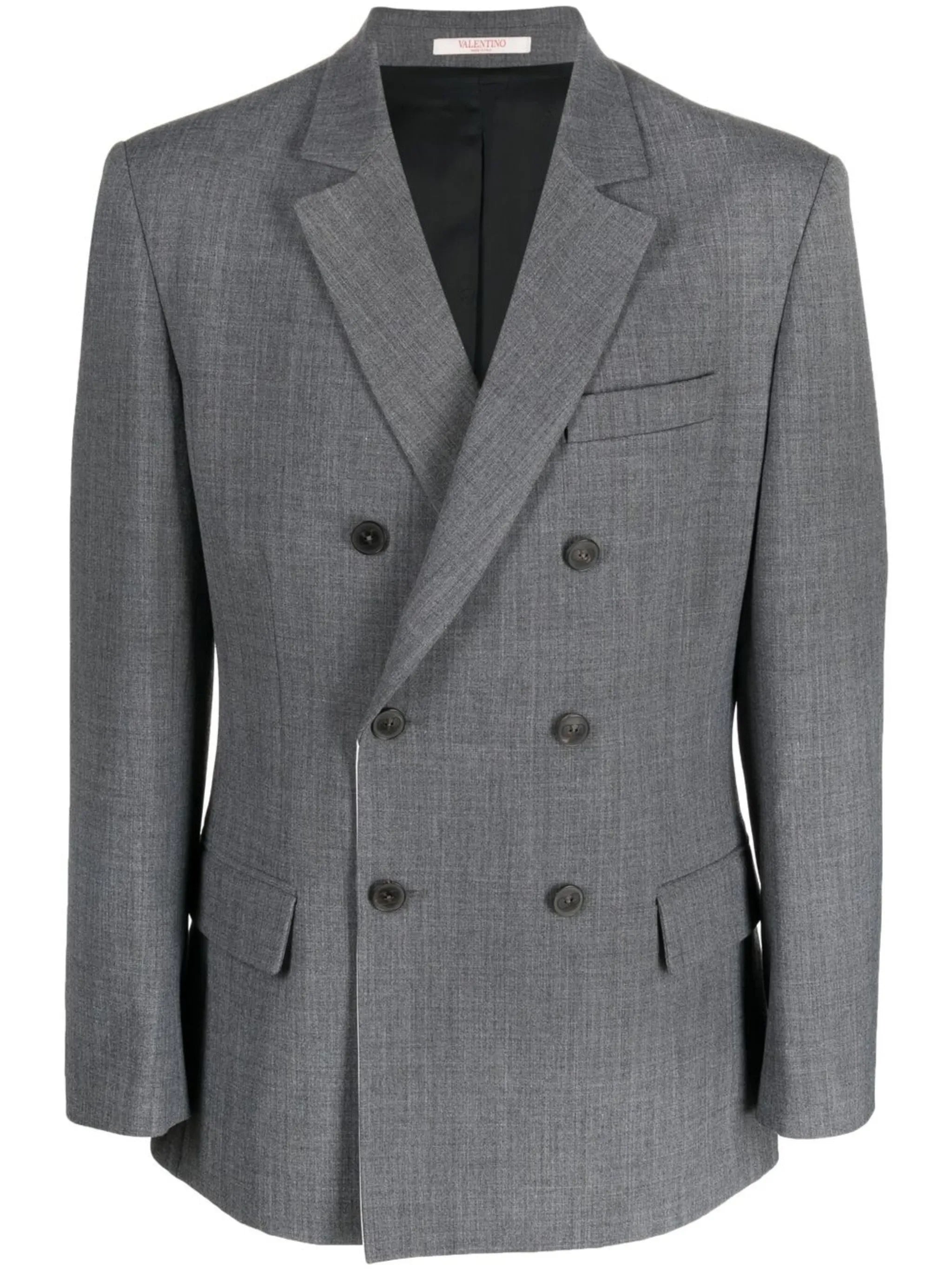 double-breasted blazer