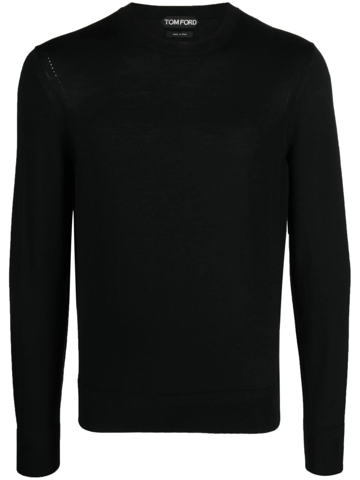 fine-knit wool jumper