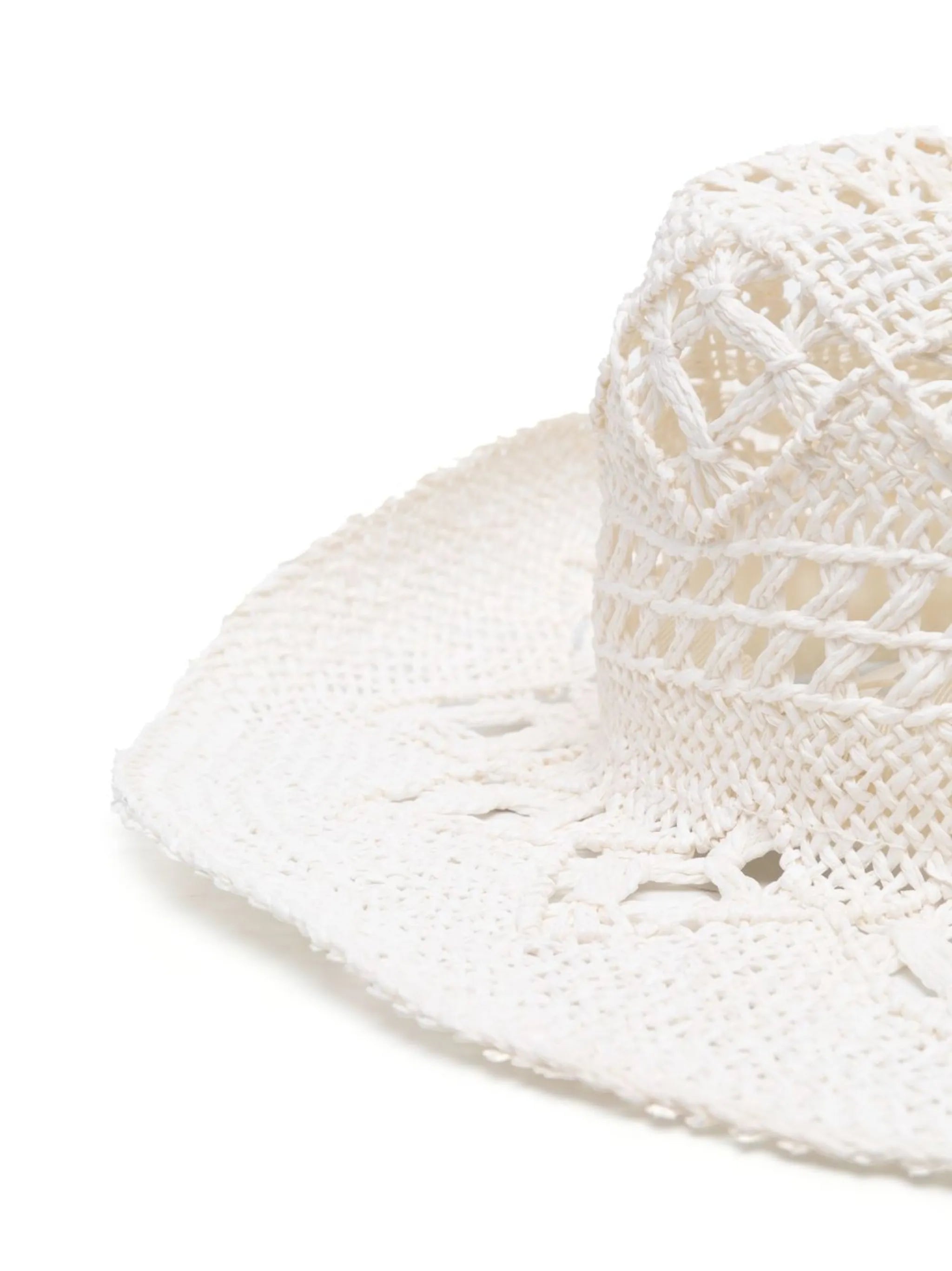woven-wicker logo sun hat