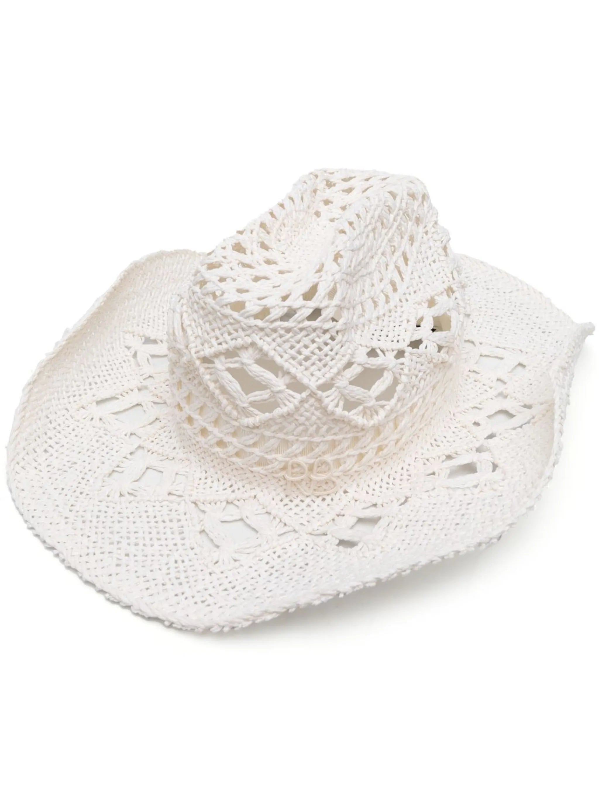 woven-wicker logo sun hat