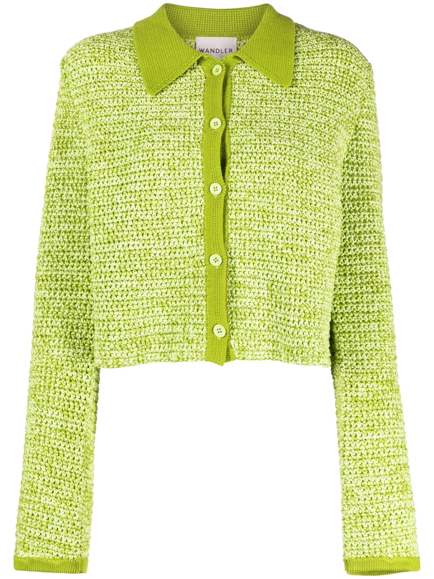 knitted organic cotton cardigan