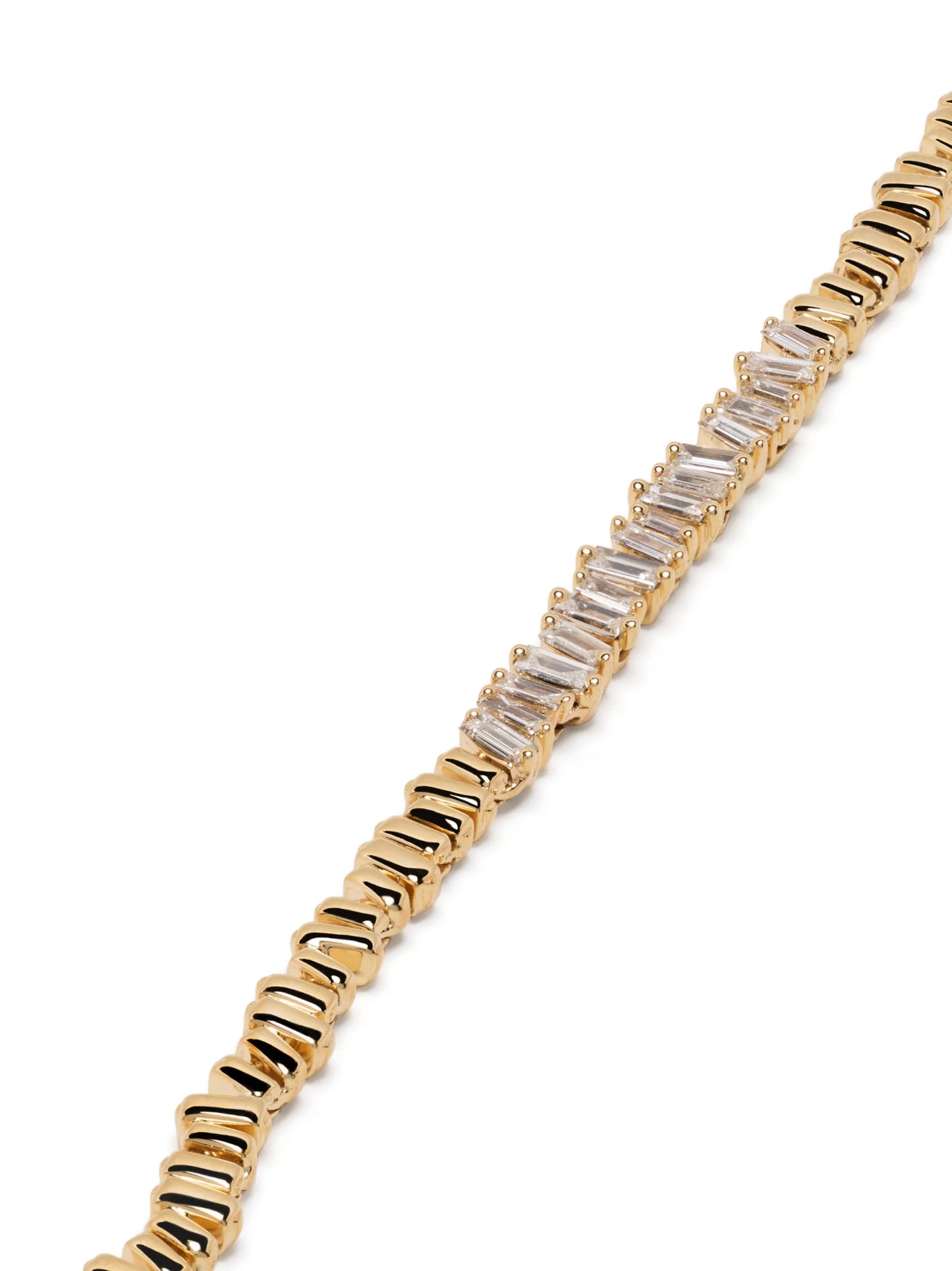 18kt yellow gold diamond necklace