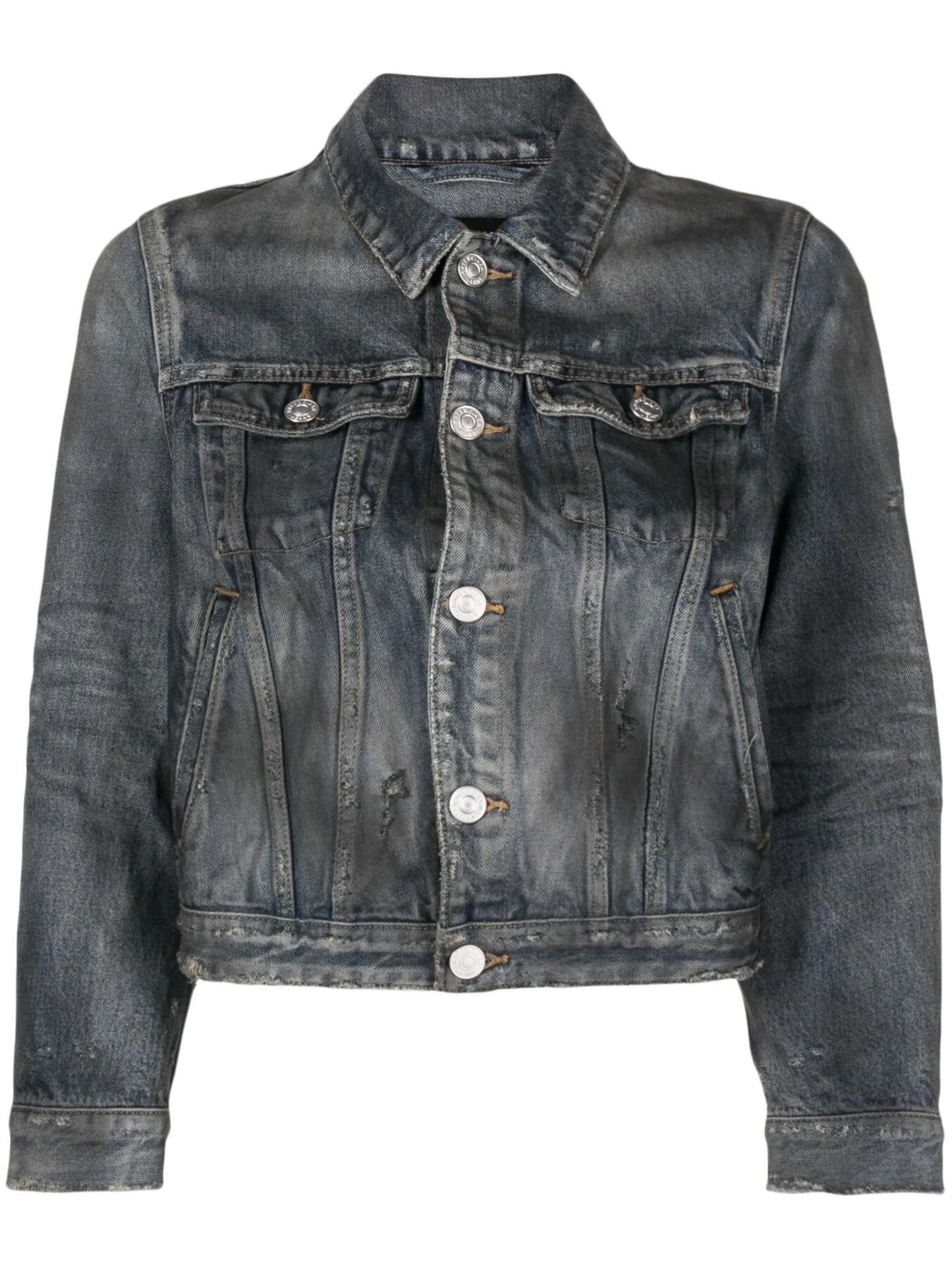 Shrunk denim jacket