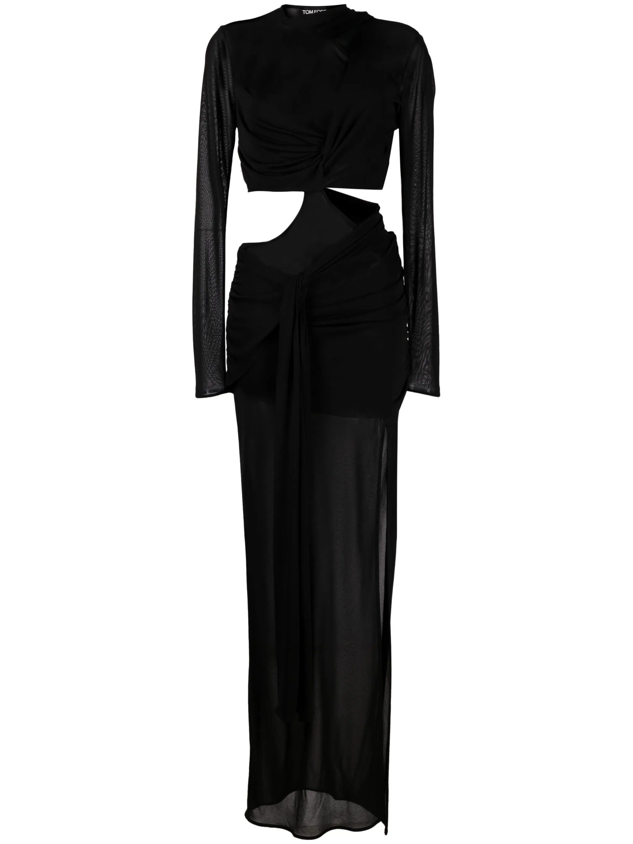 cut-out maxi dress