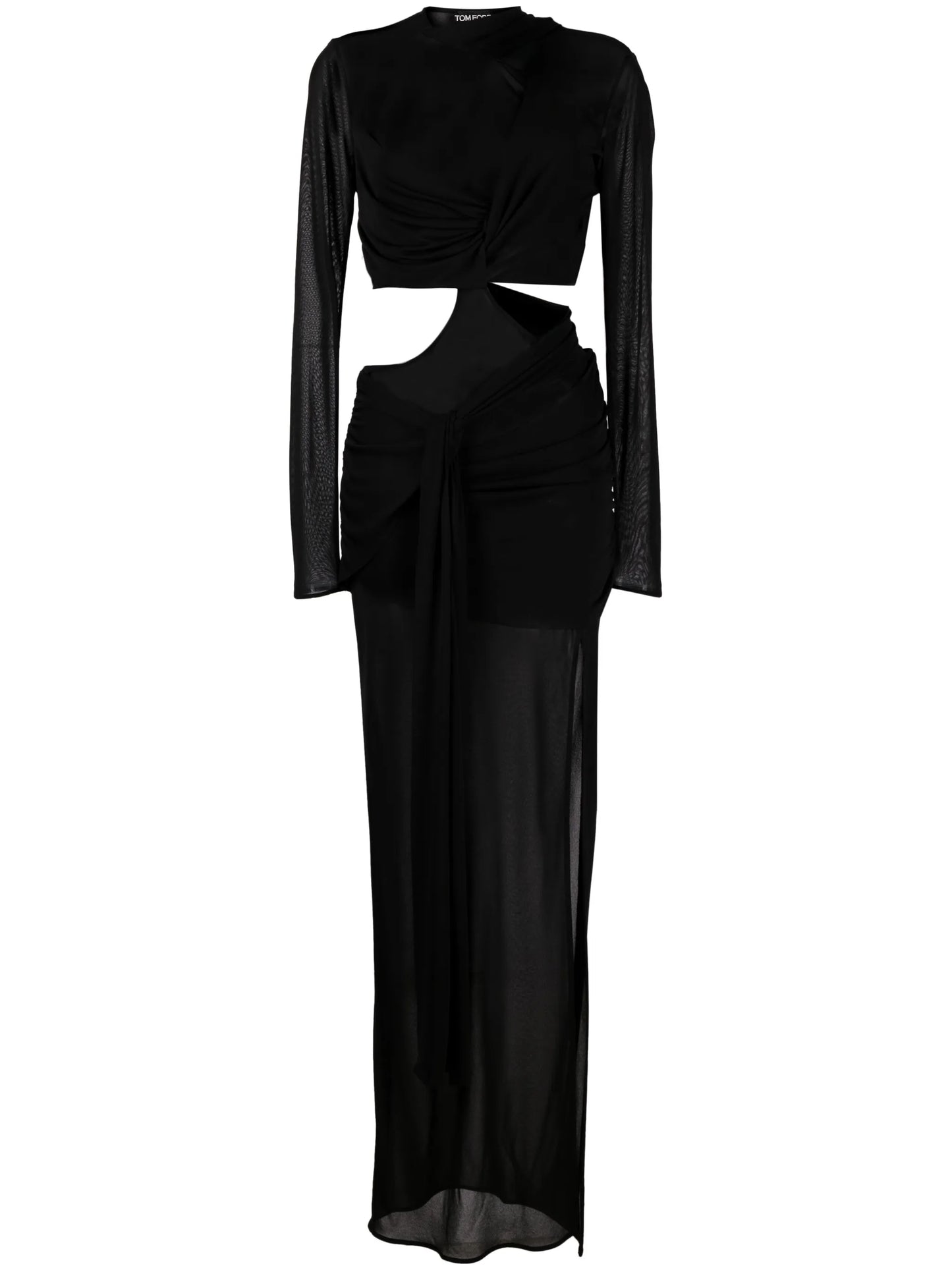 cut-out maxi dress