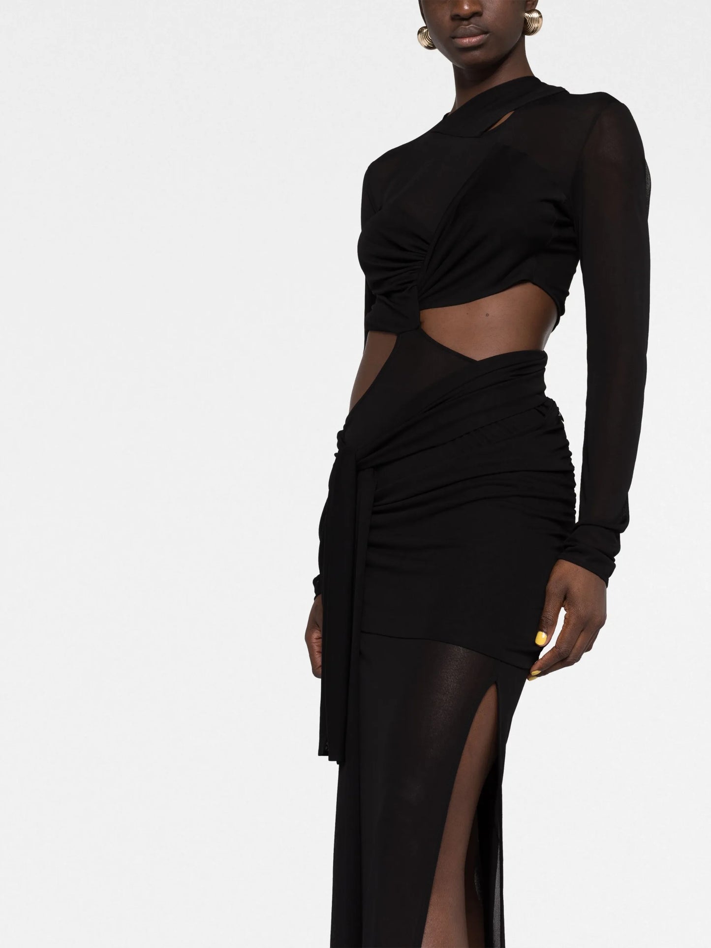 cut-out maxi dress