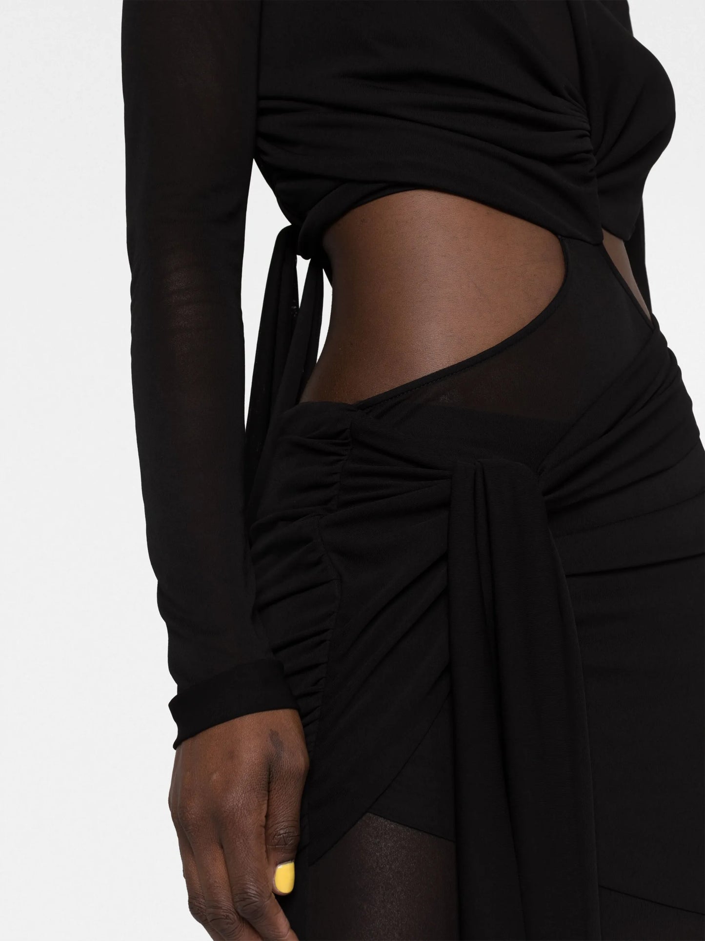 cut-out maxi dress