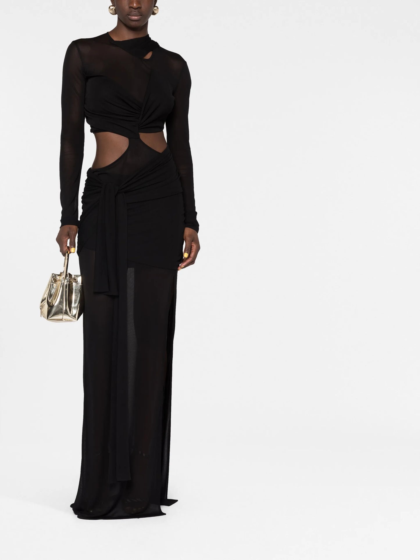 cut-out maxi dress
