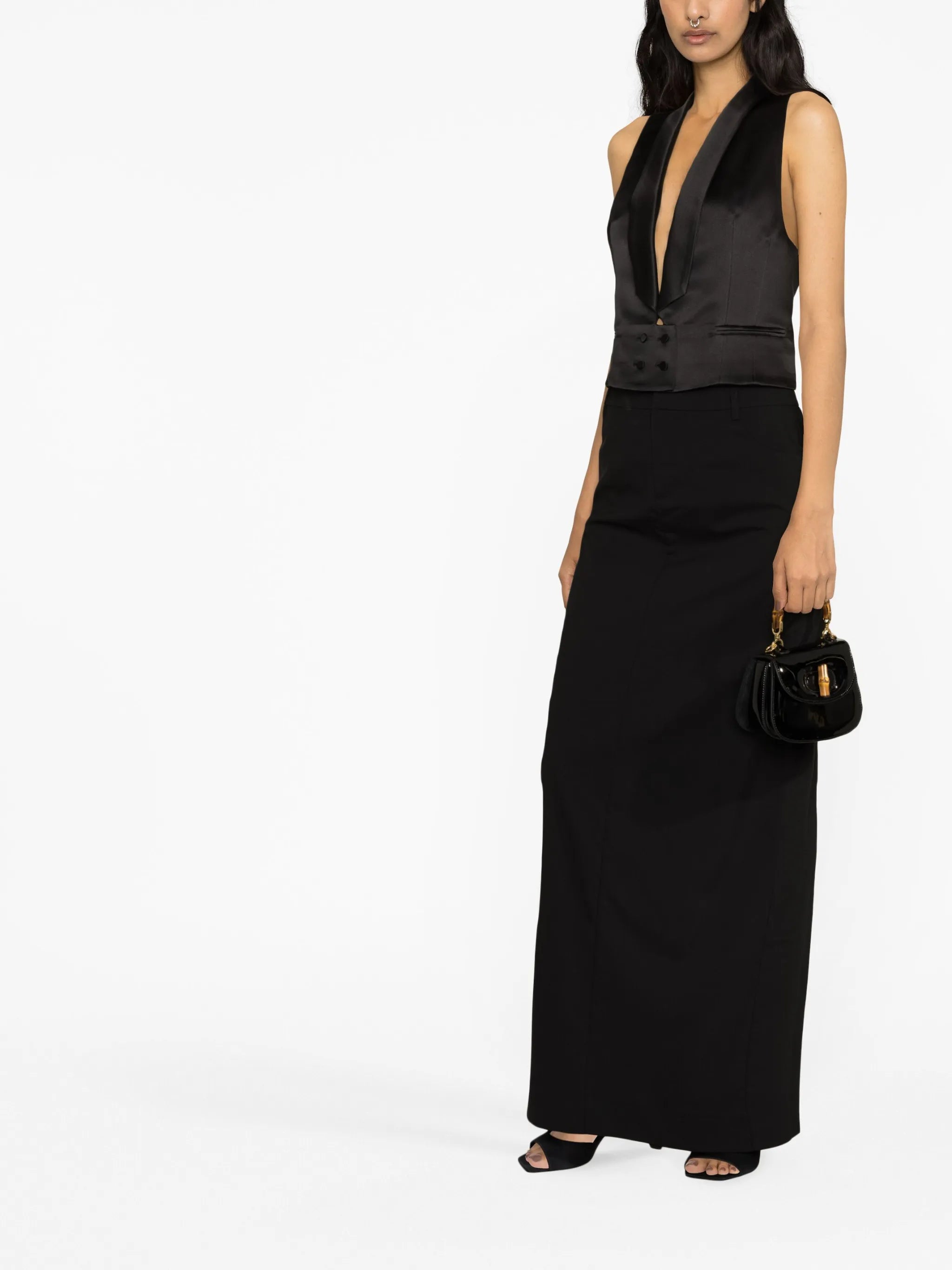silk tuxedo waistcoat