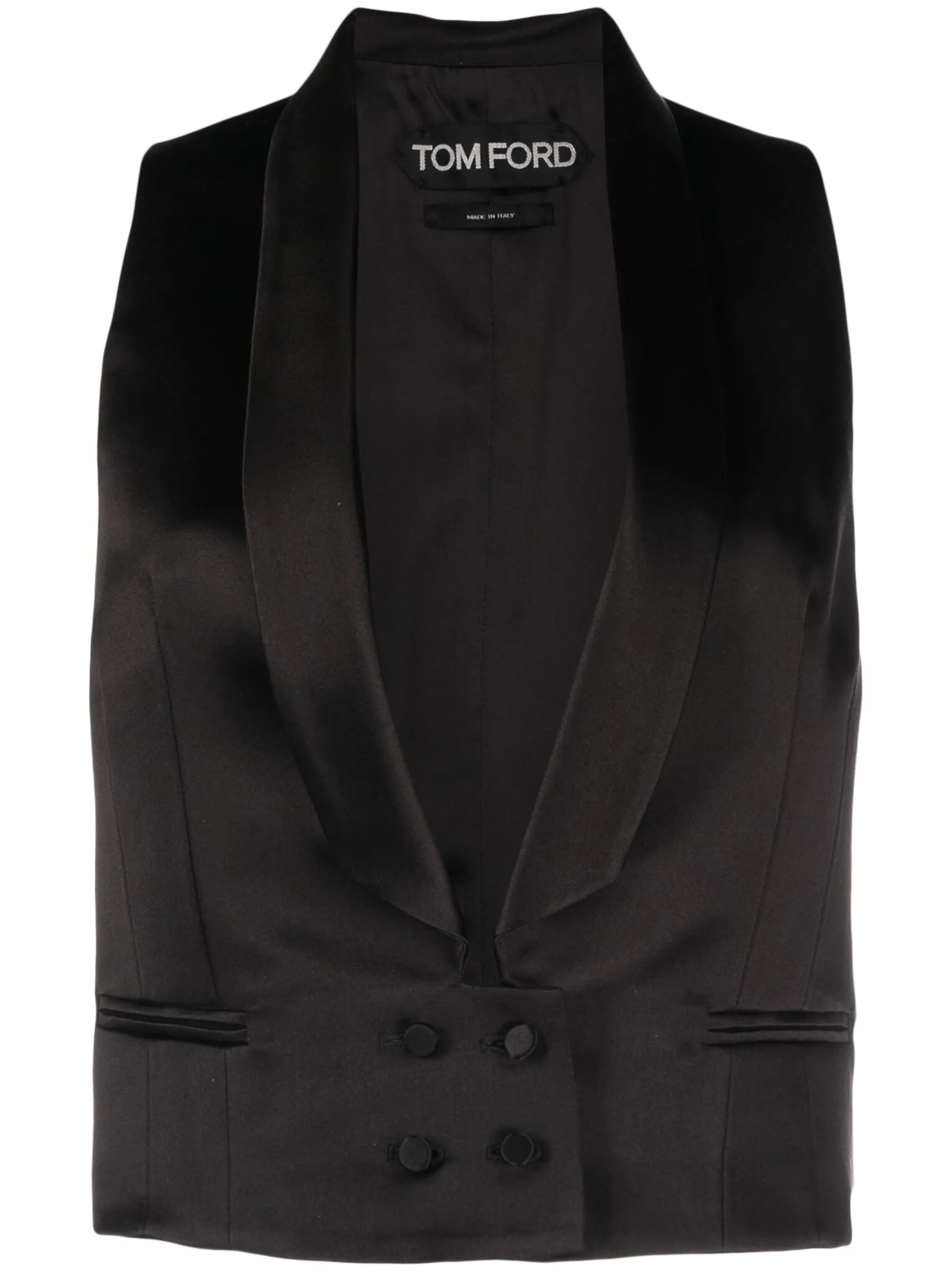 silk tuxedo waistcoat