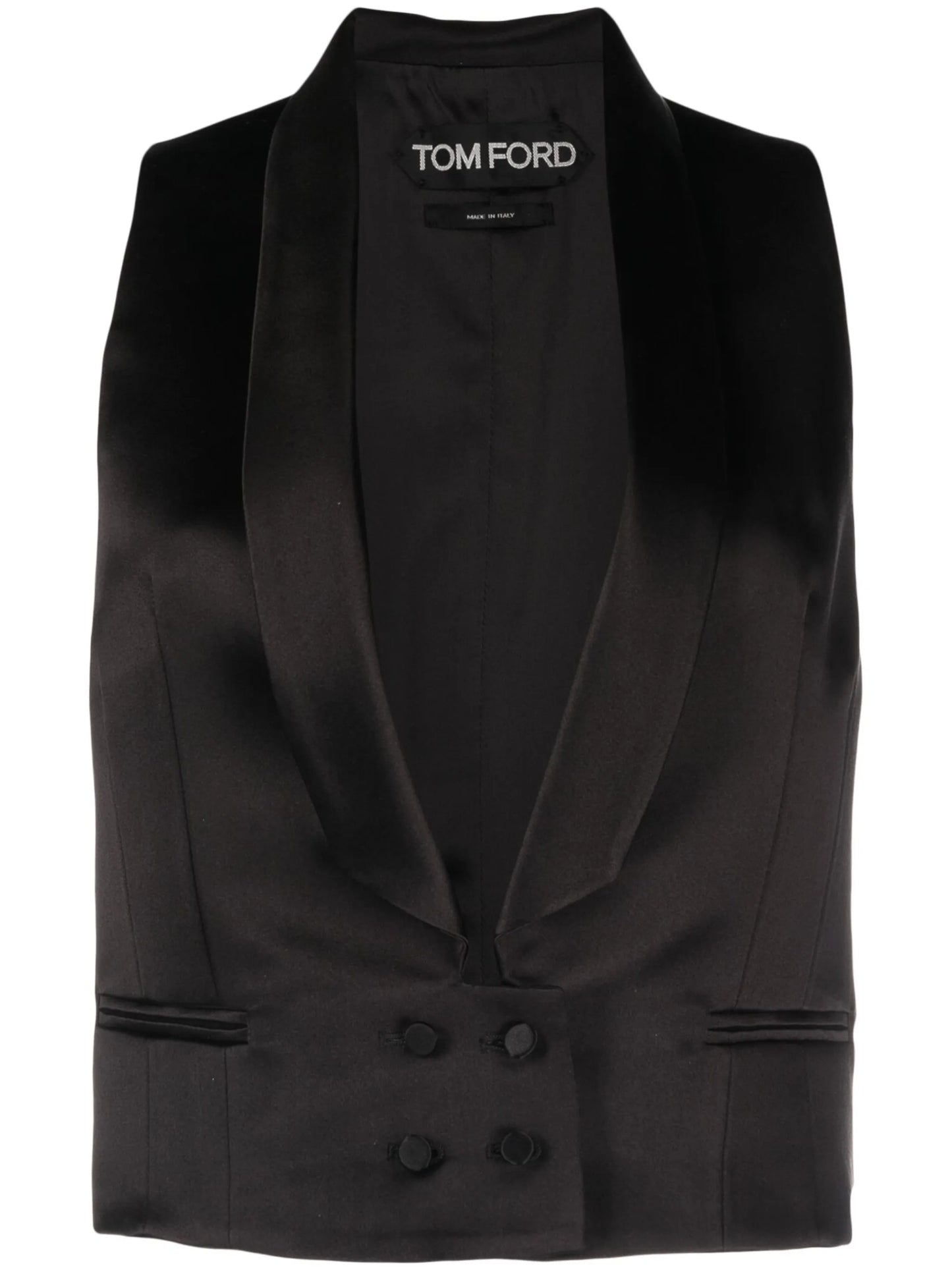 silk tuxedo waistcoat