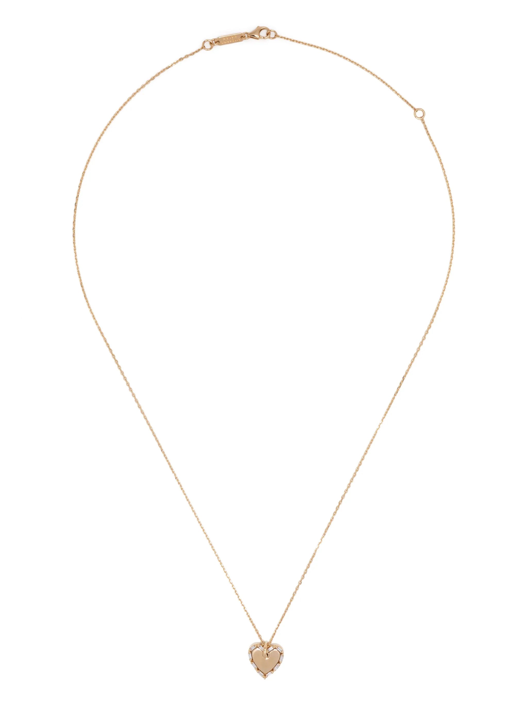 18kt yellow gold pendant necklace