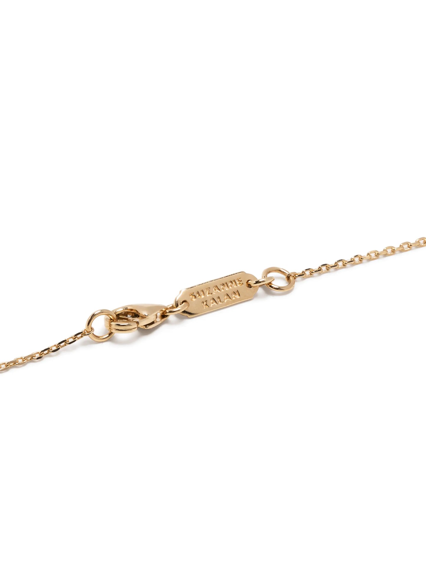 18kt yellow gold pendant necklace