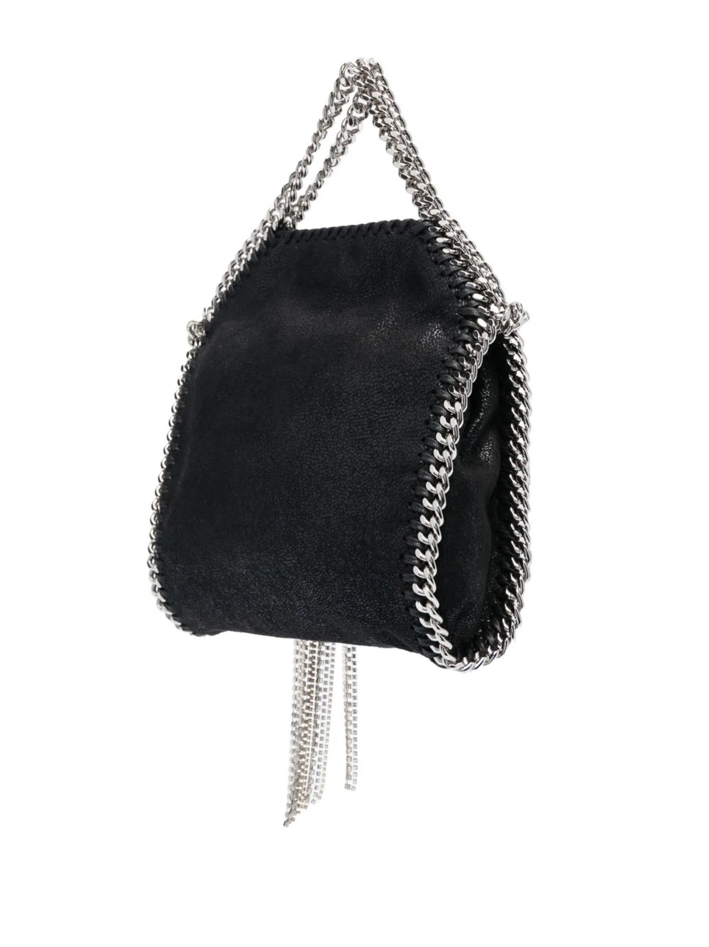 fringed crystal-star tote bag