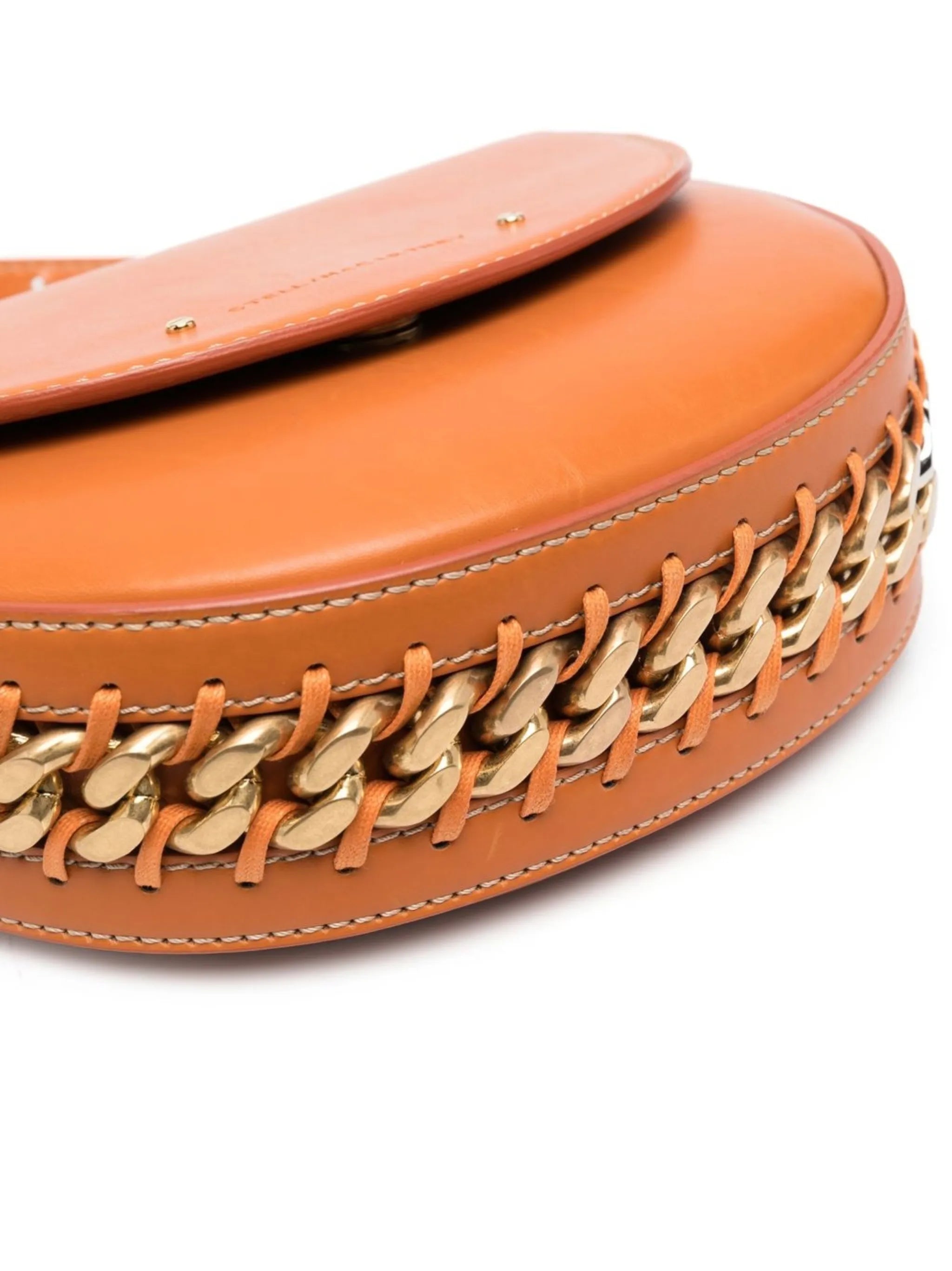 chain-detail shoulder bag