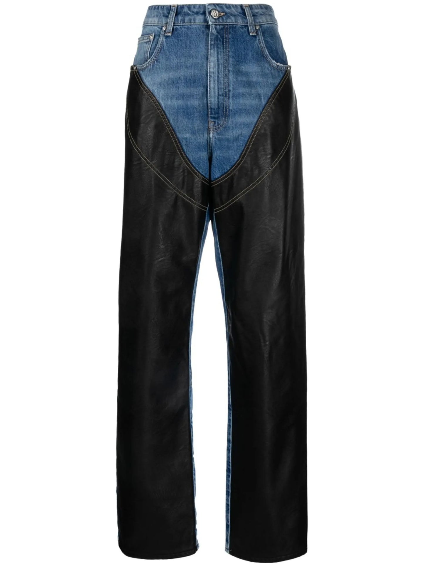 Alter Mat Chap panelled jeans