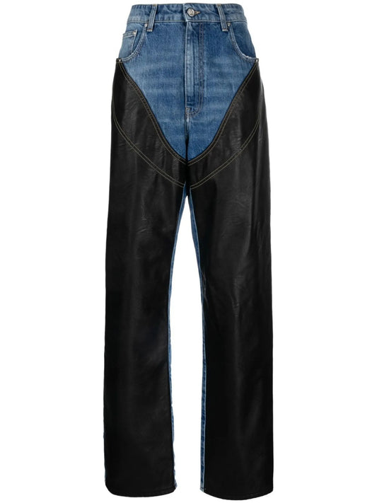 Alter Mat Chap panelled jeans
