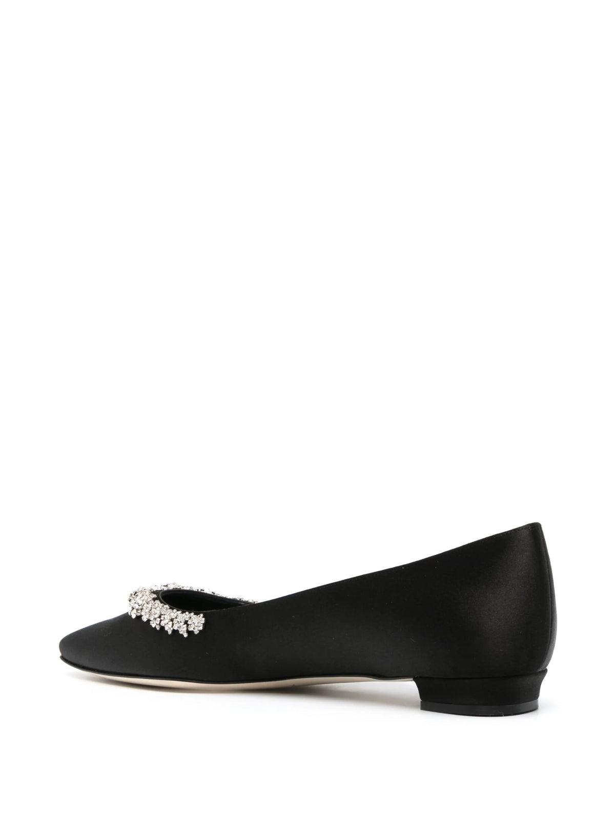 Olarana satin ballerina shoes