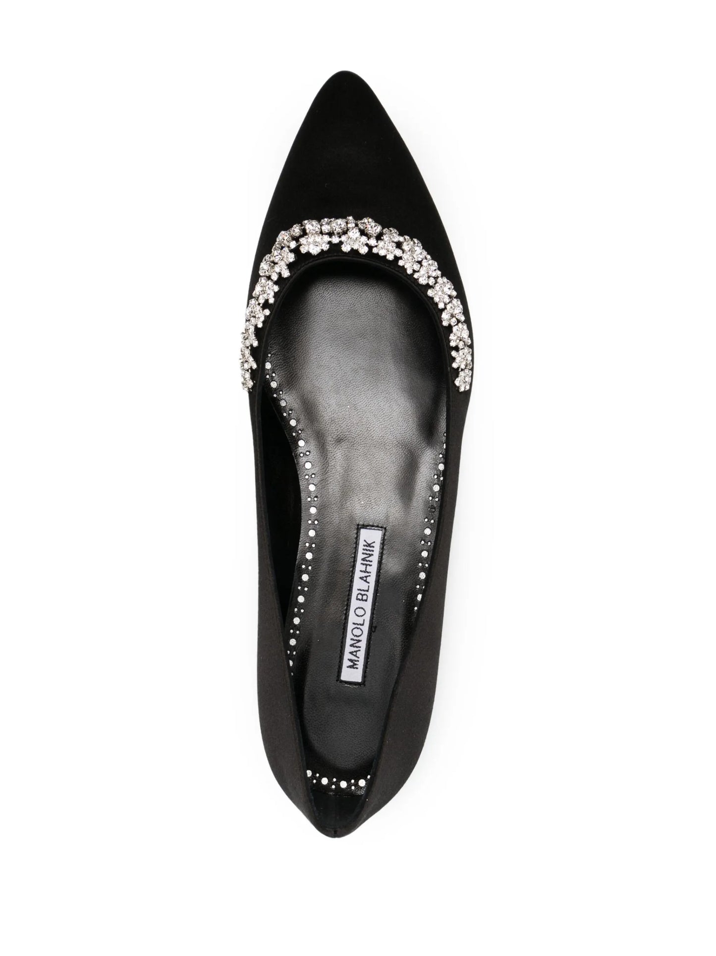 Olarana satin ballerina shoes