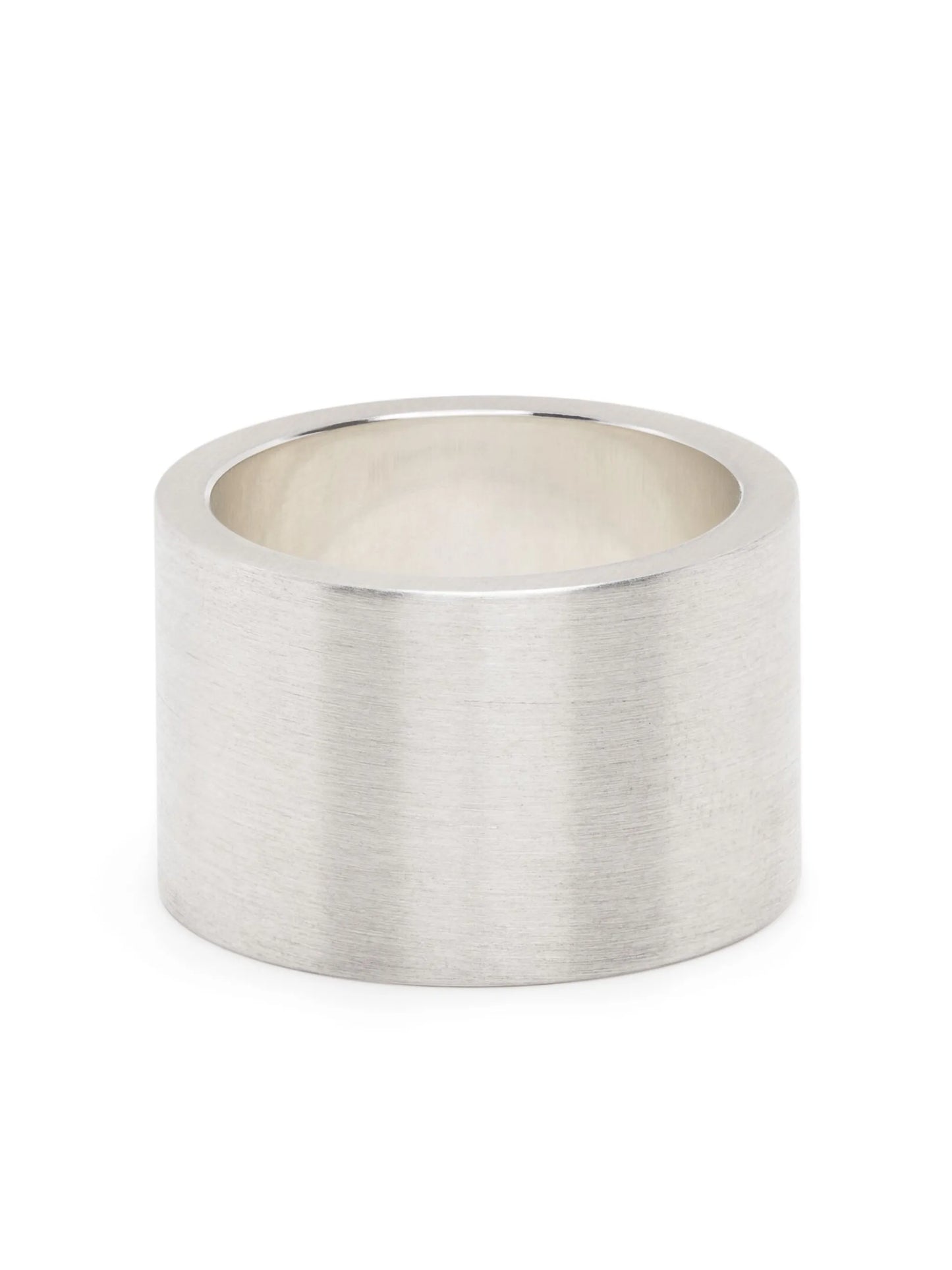 La 17g brushed-effect ring