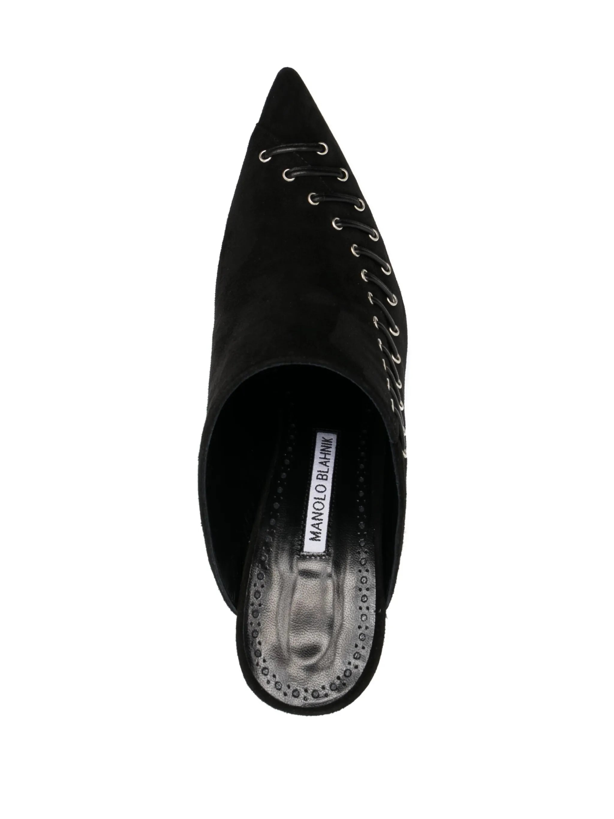 Dobre 105mm suede mules