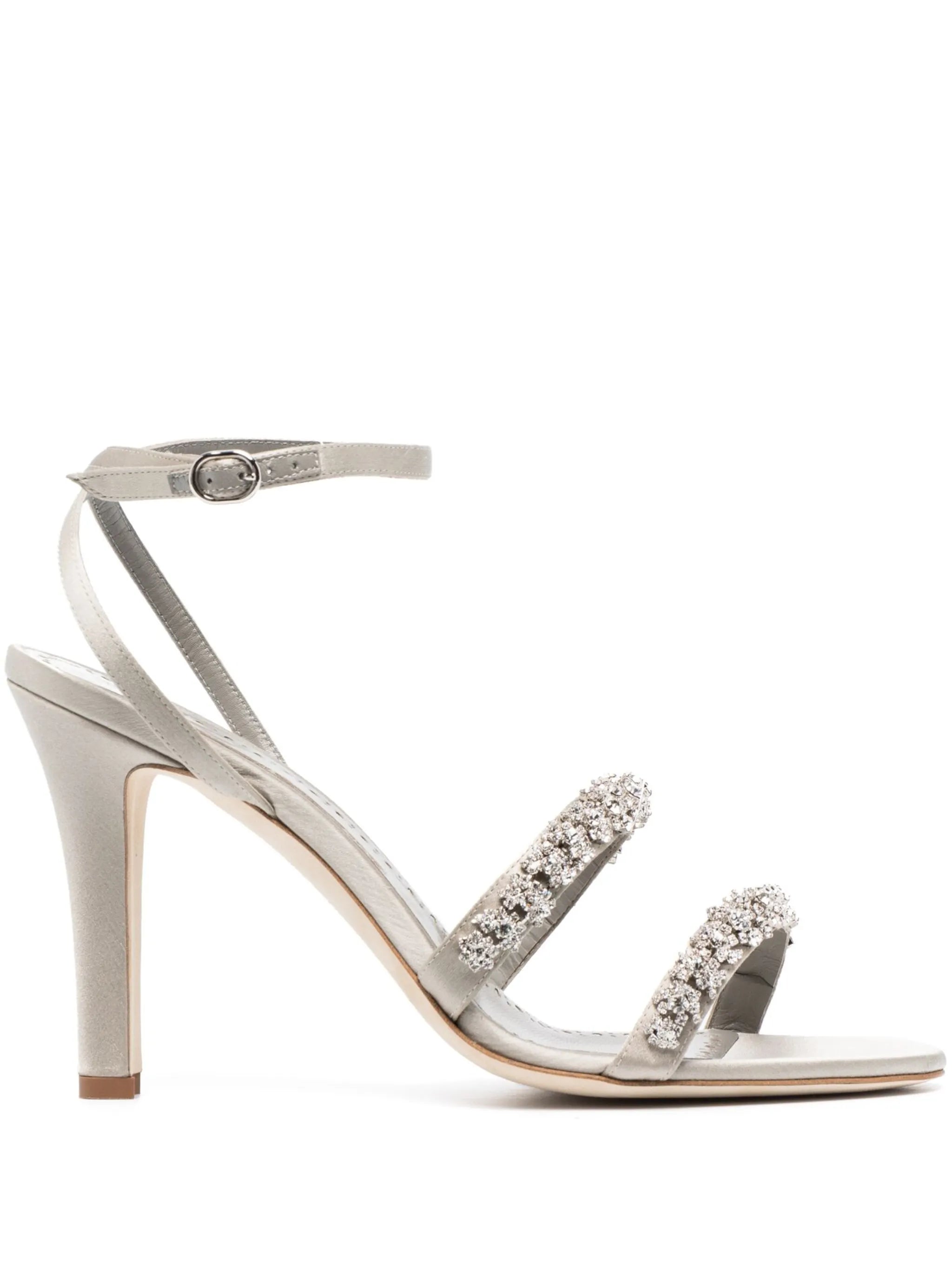 Vedada 105mm crystal-strap sandals