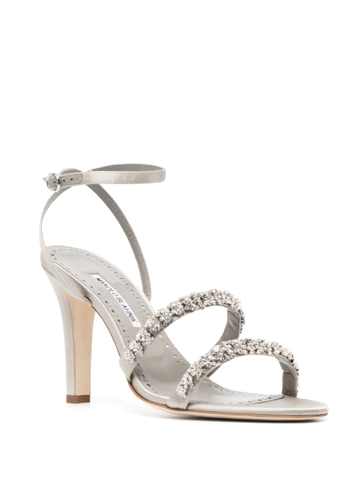 Vedada 105mm crystal-strap sandals