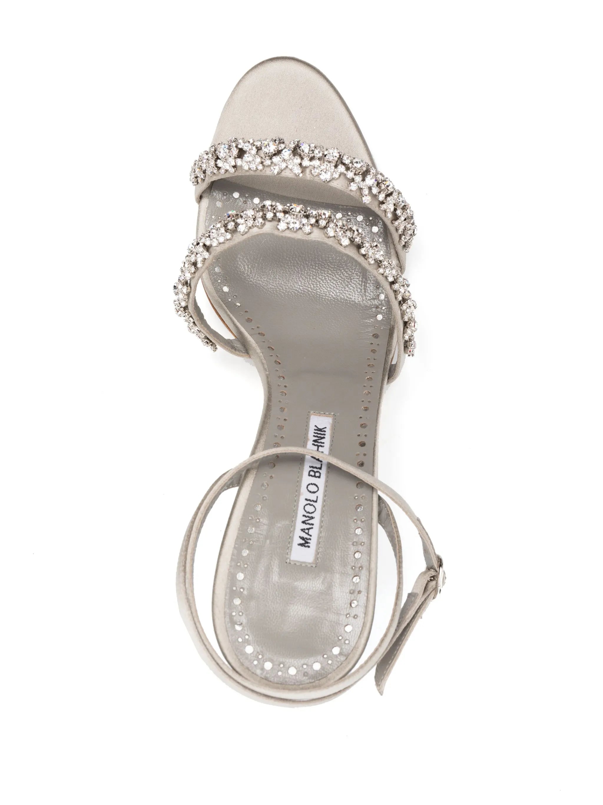 Vedada 105mm crystal-strap sandals