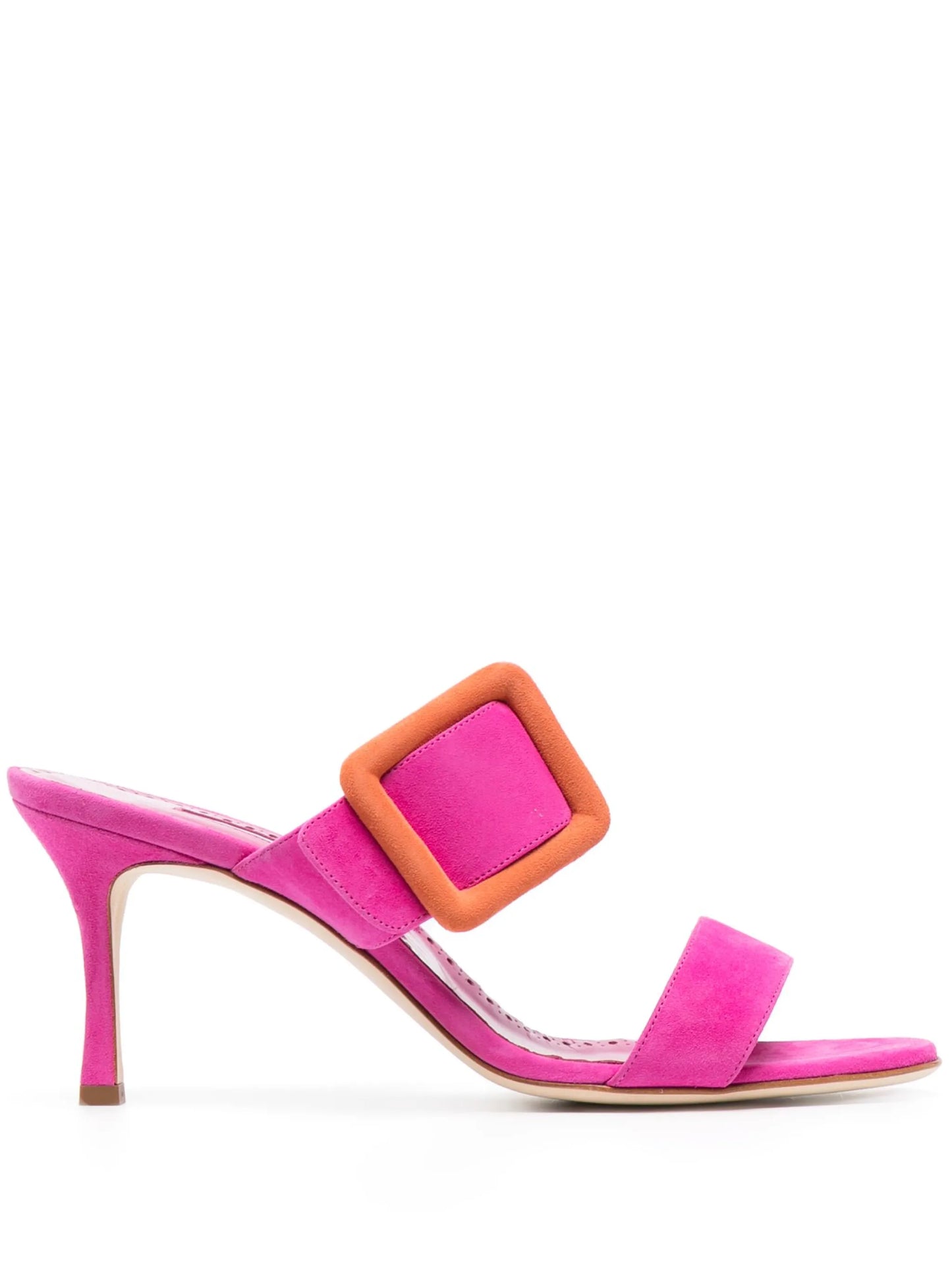 Gable 70mm buckled suede mules