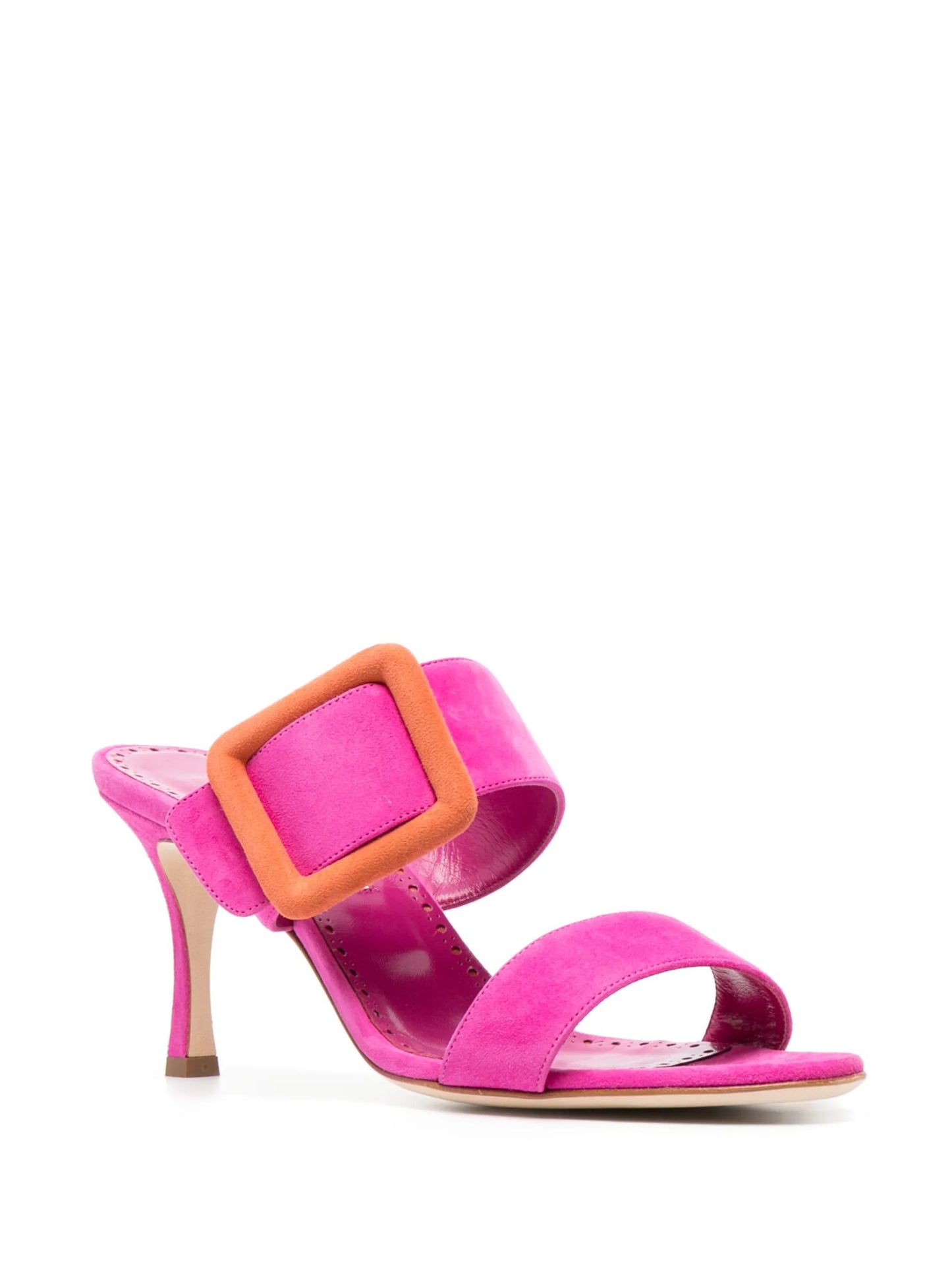 Gable 70mm buckled suede mules