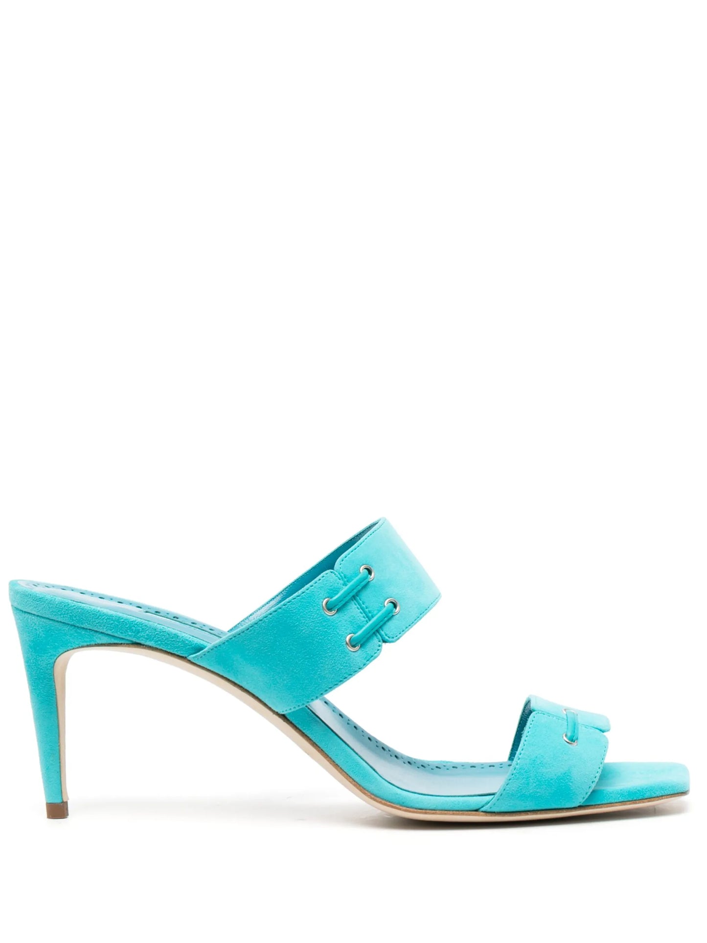 Nebre 70mm double-strap suede sandals