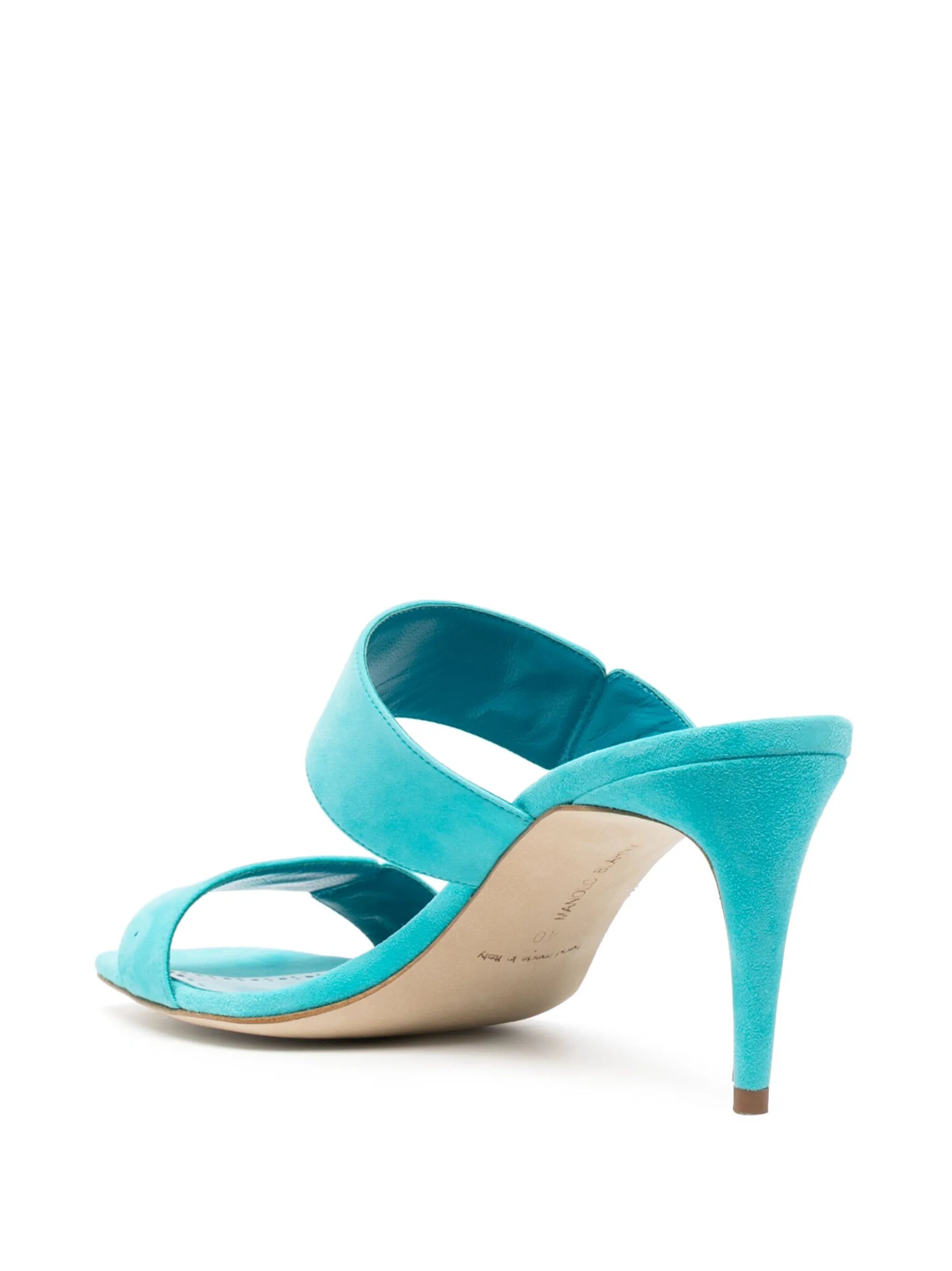 Nebre 70mm double-strap suede sandals