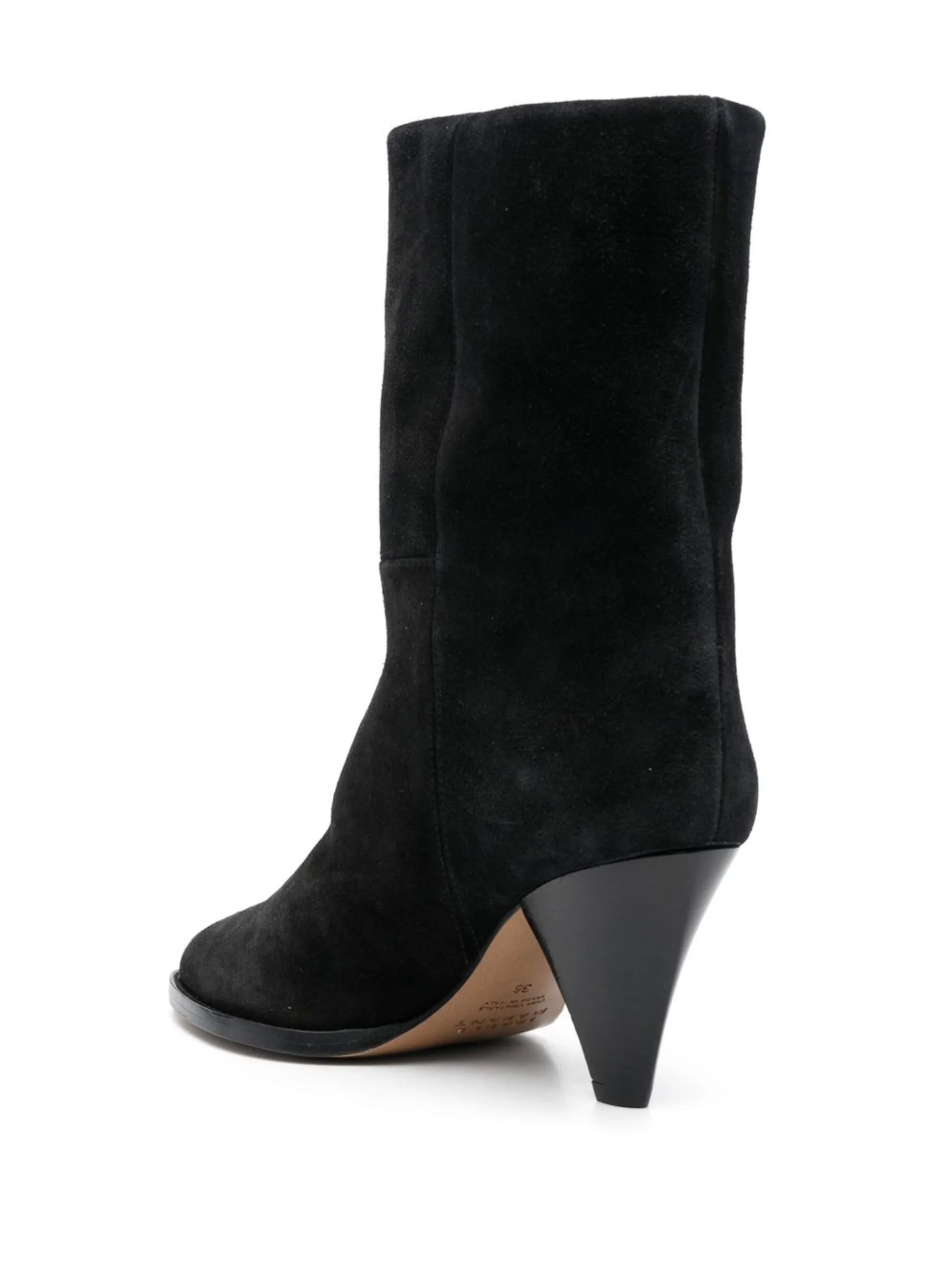75mm Rouxa suede boots
