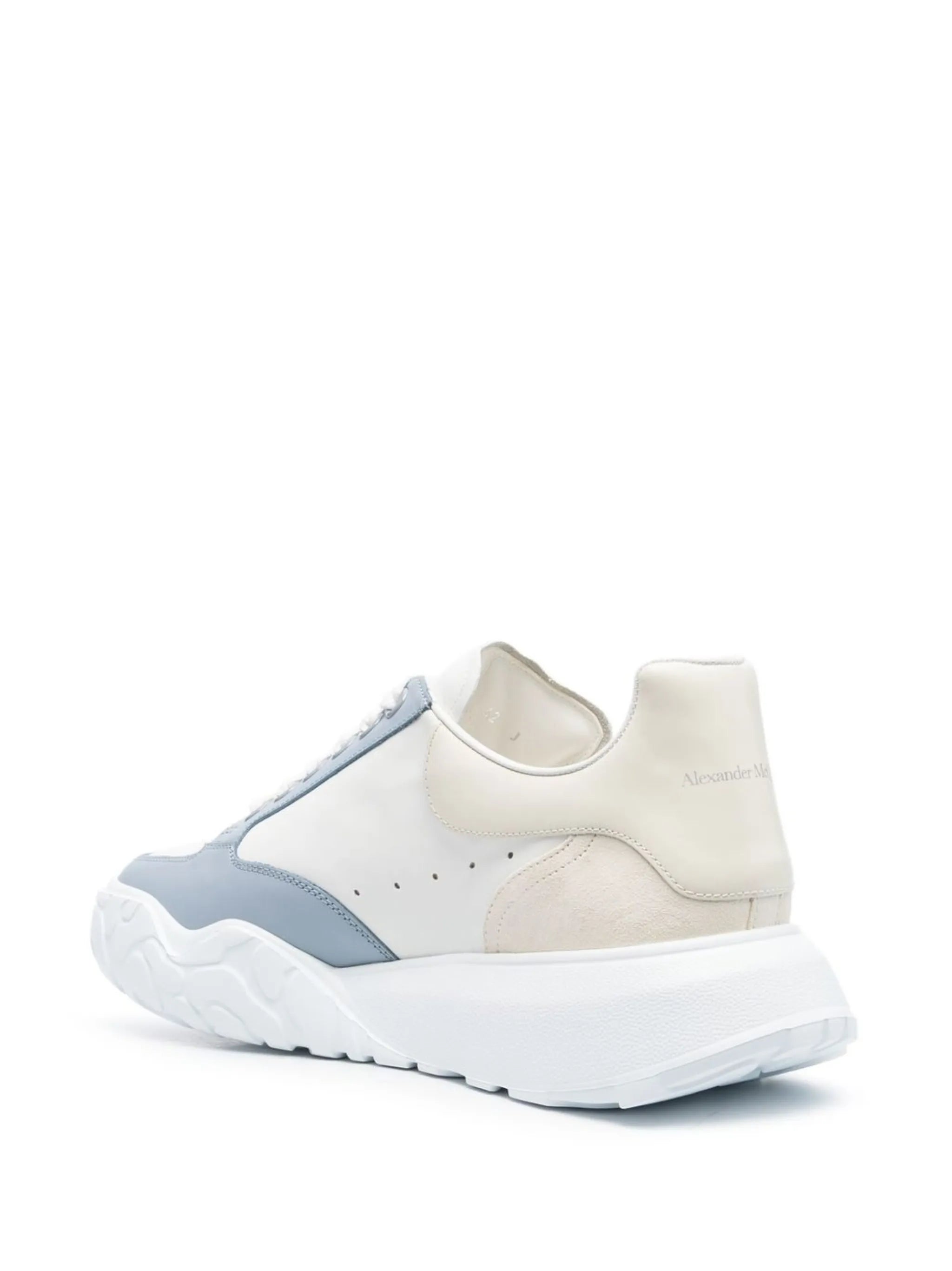 colour-block panelled sneakers
